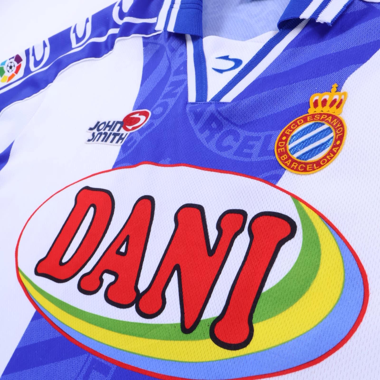 Espanyol De Barcelona 1999/00 Home Shirt - L- BACK