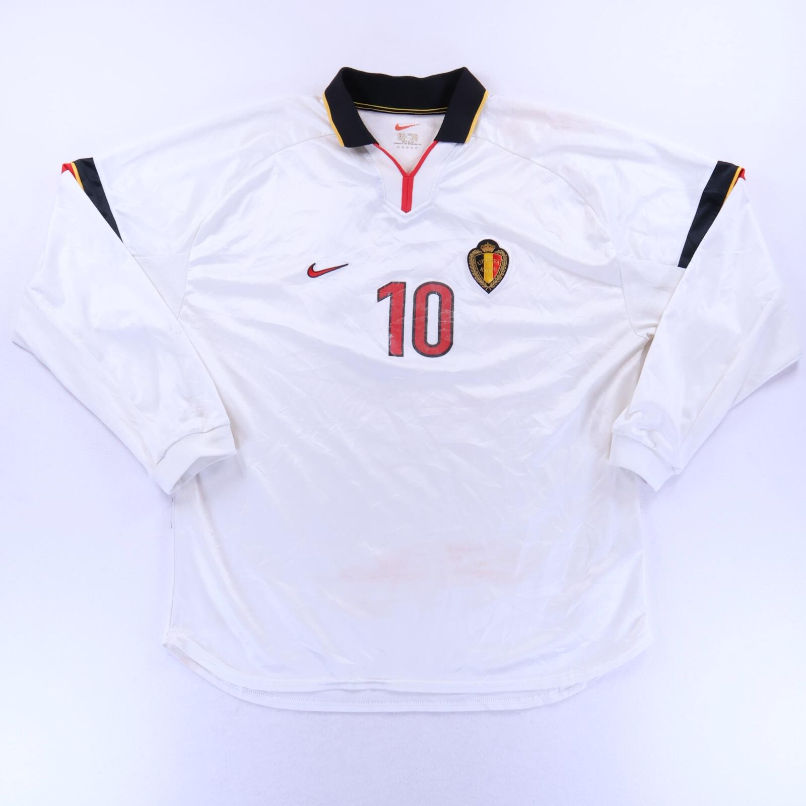 Belgium #10 1998/99 Away Shirt - XL- FRONT