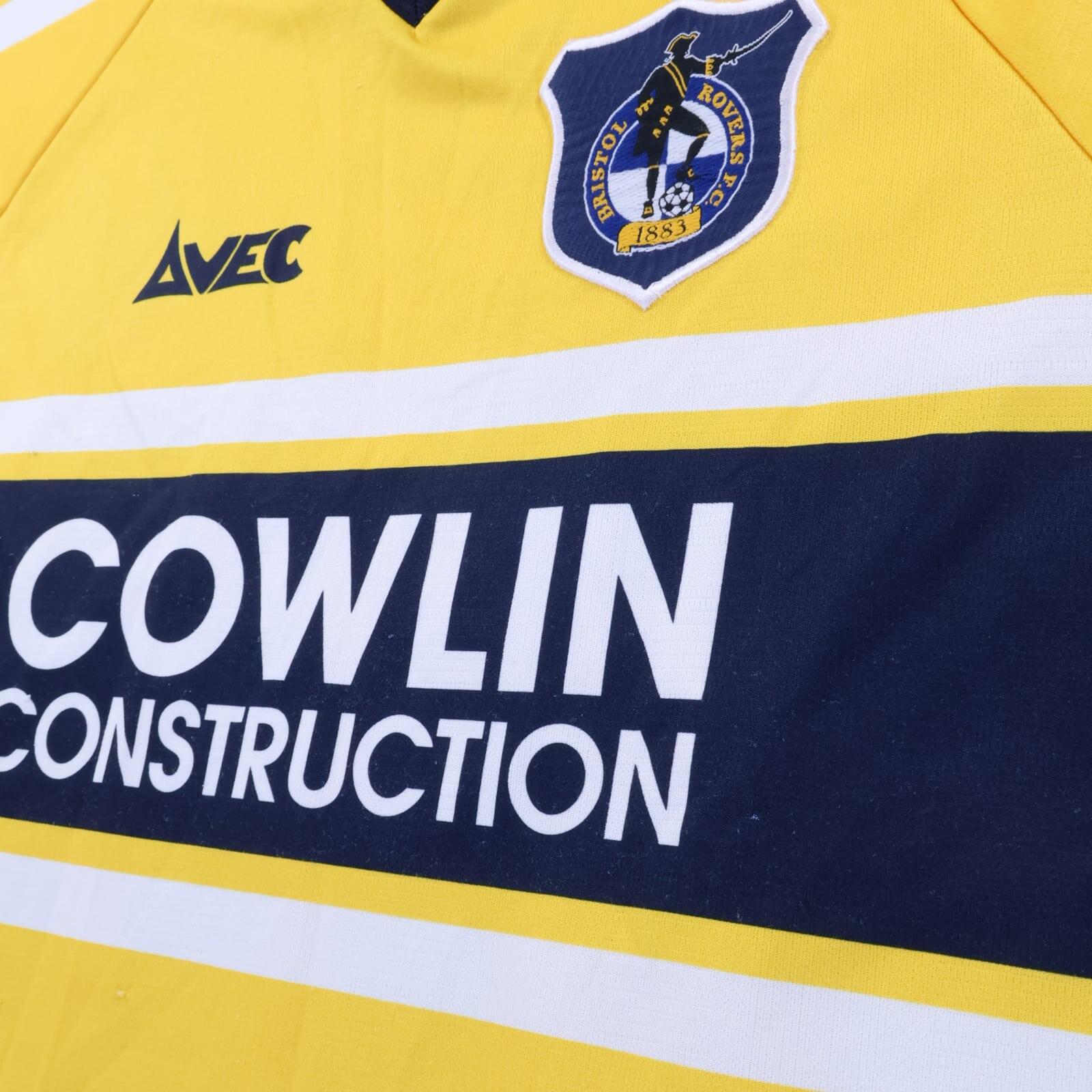 Bristol Rovers Cureton #10 1999/00 Away Shirt - L