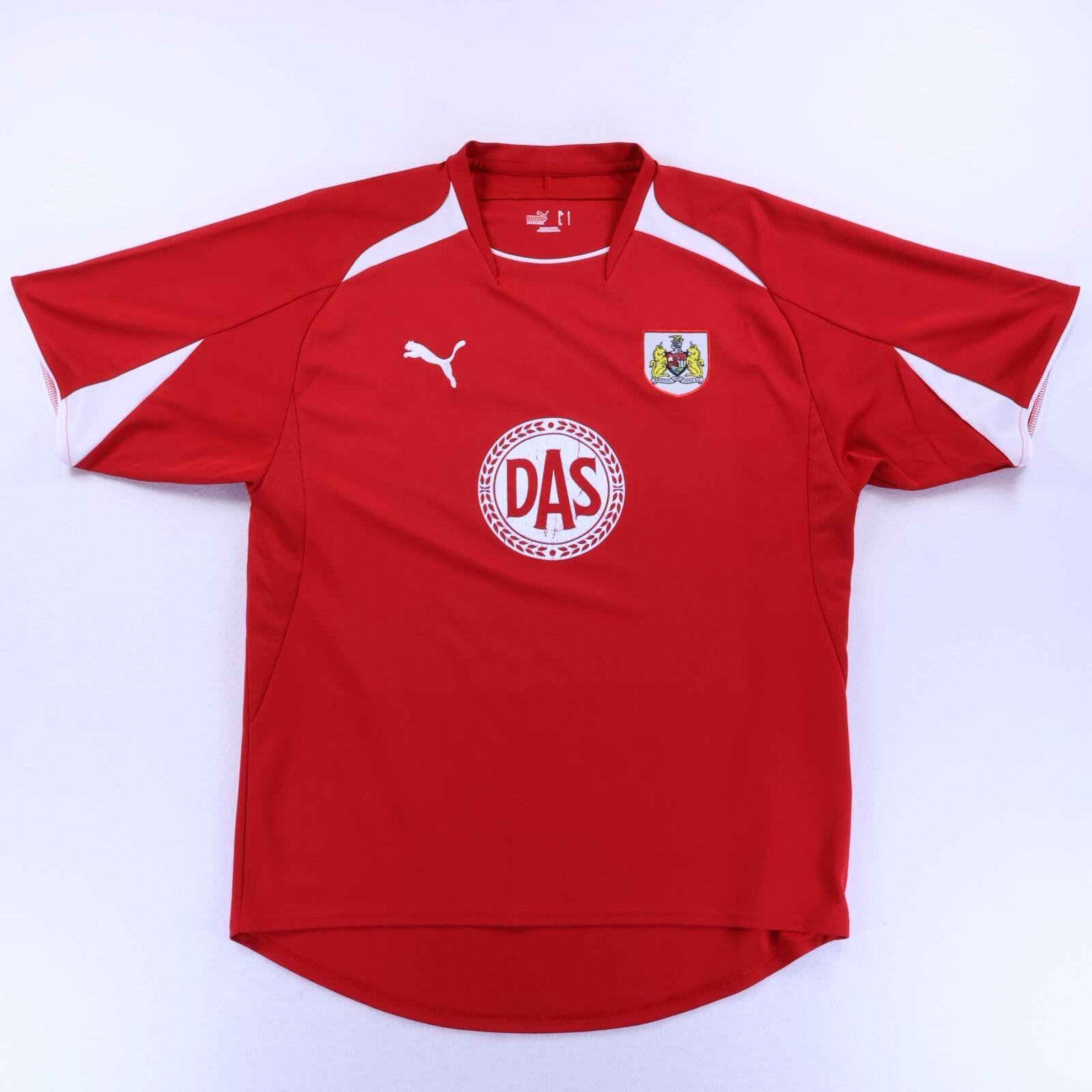 Bristol City F.C 2008/09 Home Shirt - L- FRONT