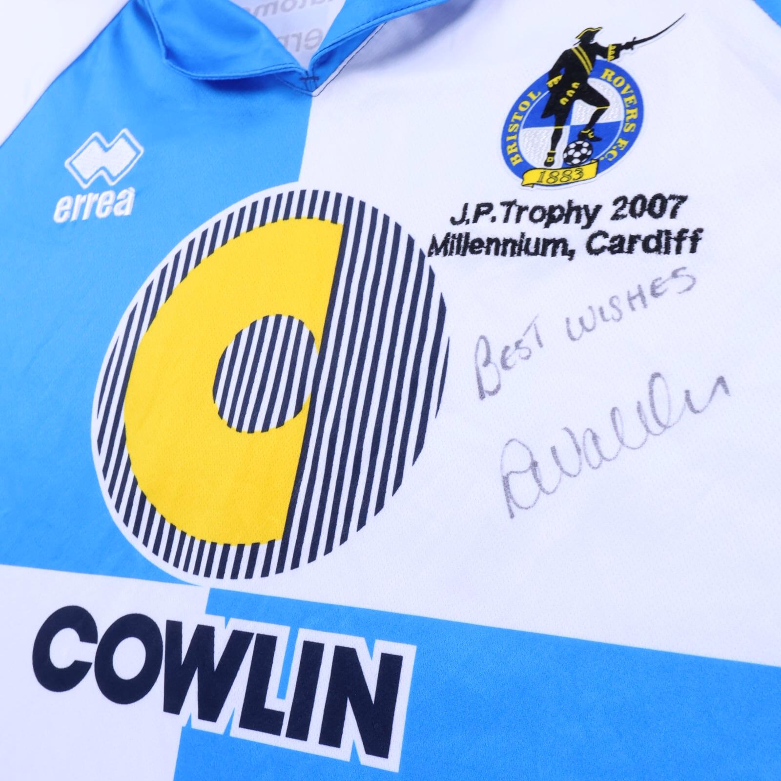 Bristol Rovers Walker #10 2006/07 Home Shirt - Signed - XL