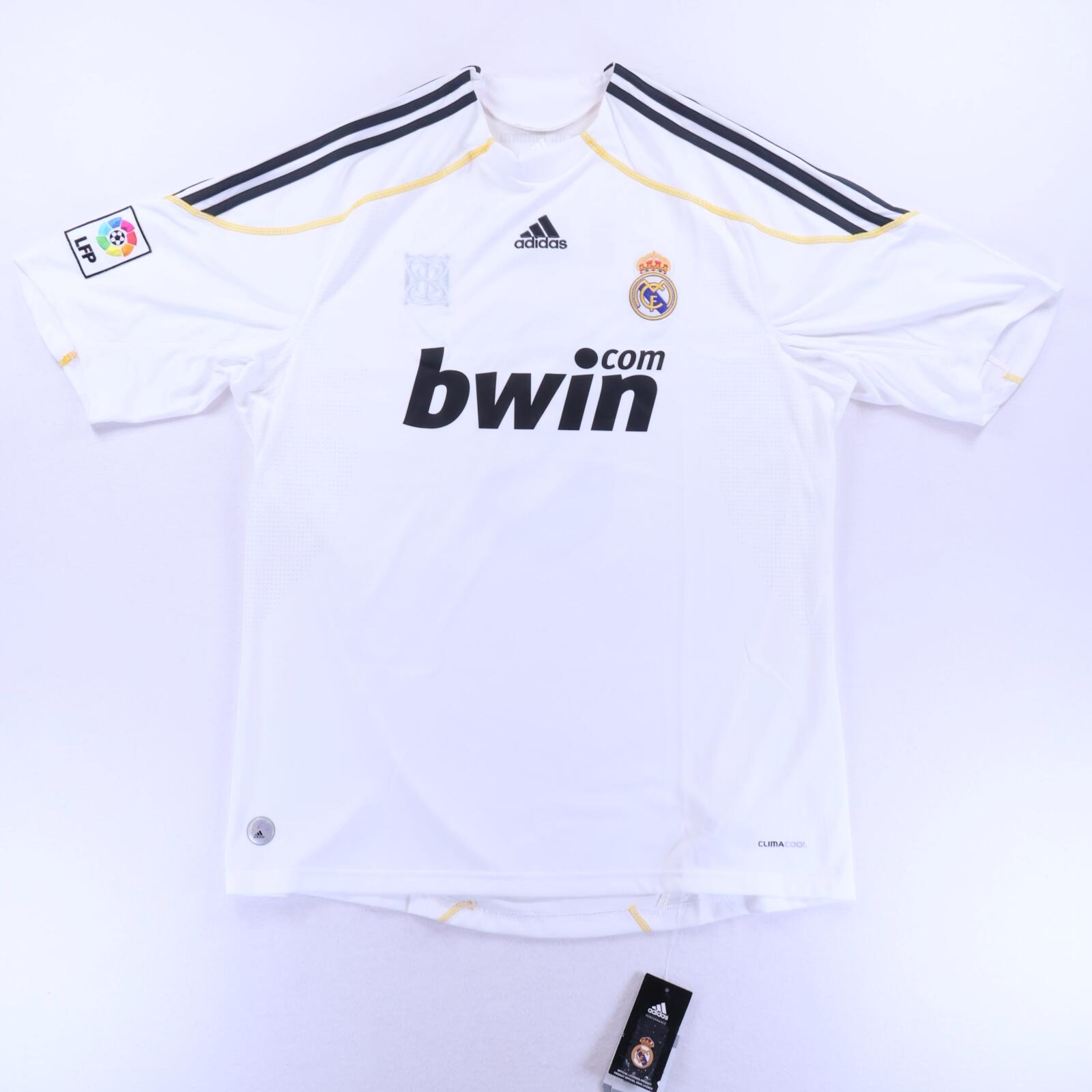Real Madrid Kaka #8 2009/10 Home Shirt - XL- BACK