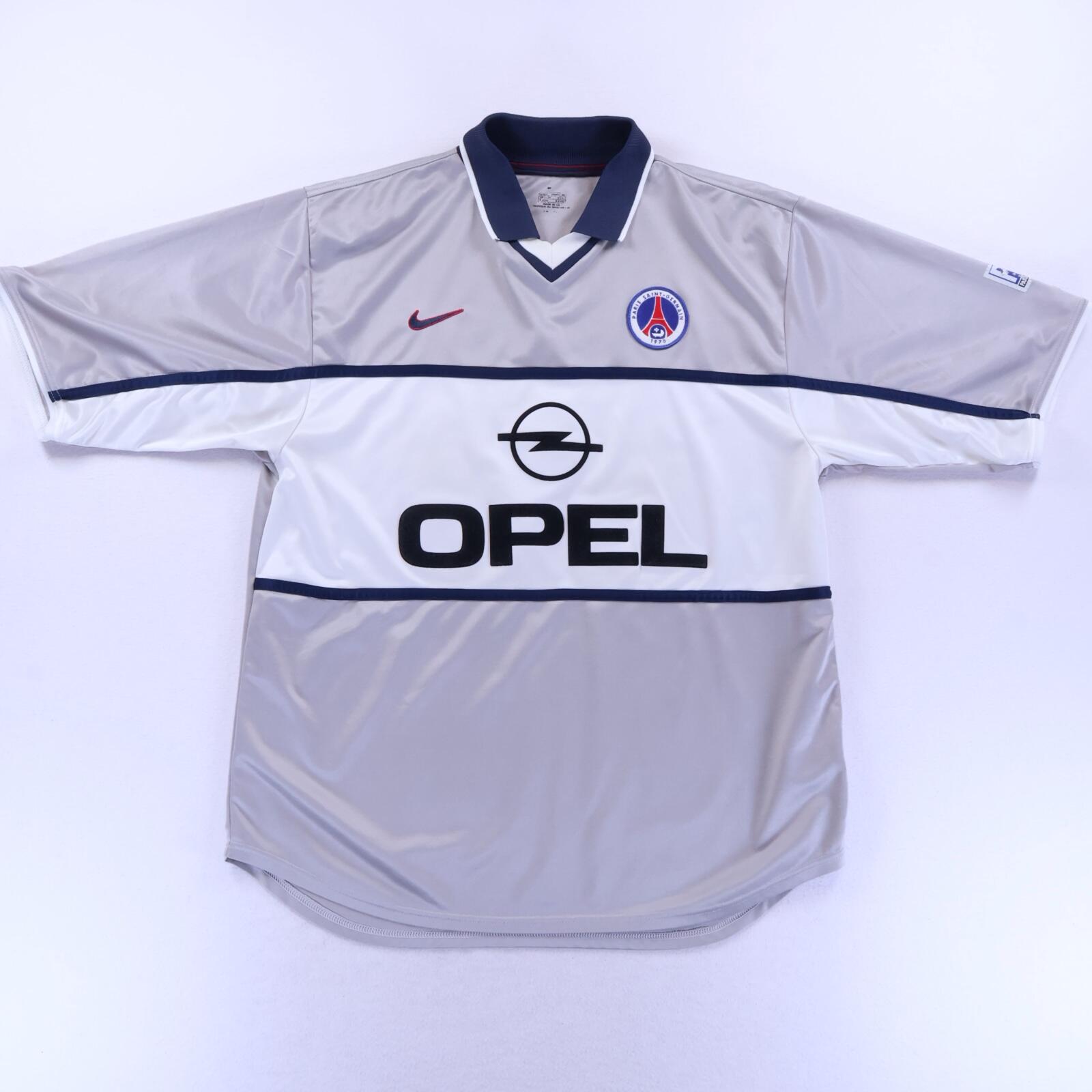 Paris Saint-Germain F.C Okocha #10 1991/01 Away Shirt - L- BACK