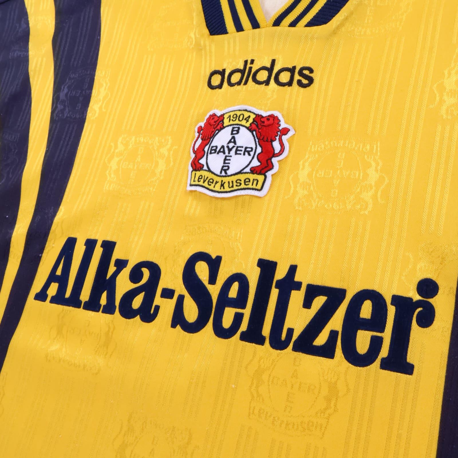 Bayer Leverkusen 1996/97 Away Shirt - XL- BACK