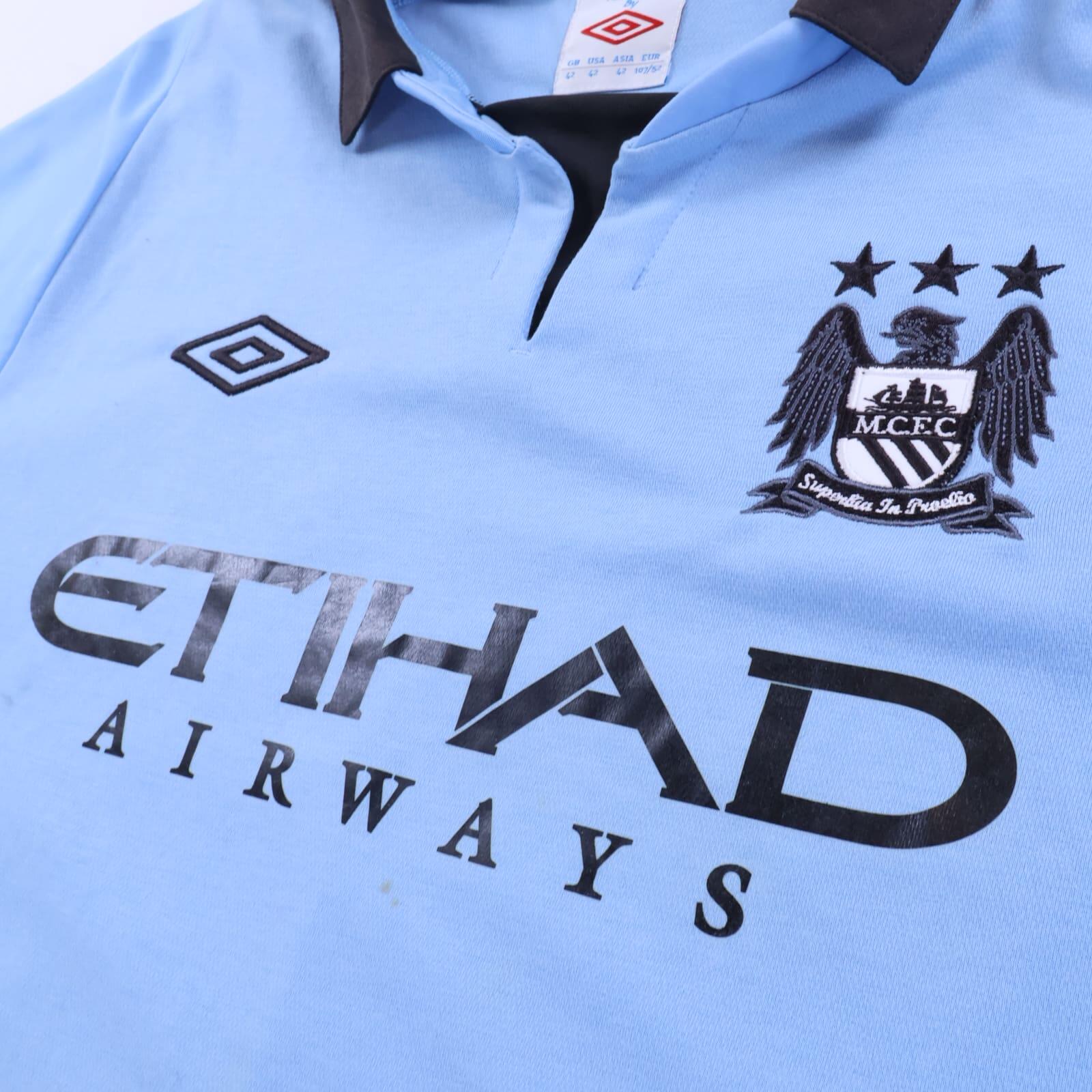 Manchester City Tevez #32 2012/13 Home Shirt - L