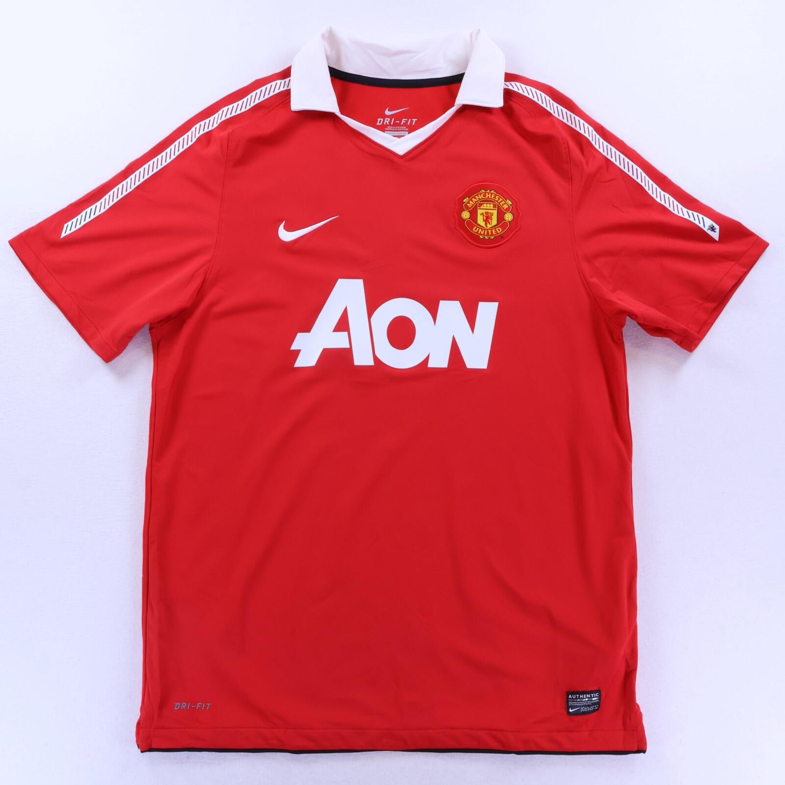 Manchester United Berbatov #9 2010/11 Home - Champions League Winners - L- BACK