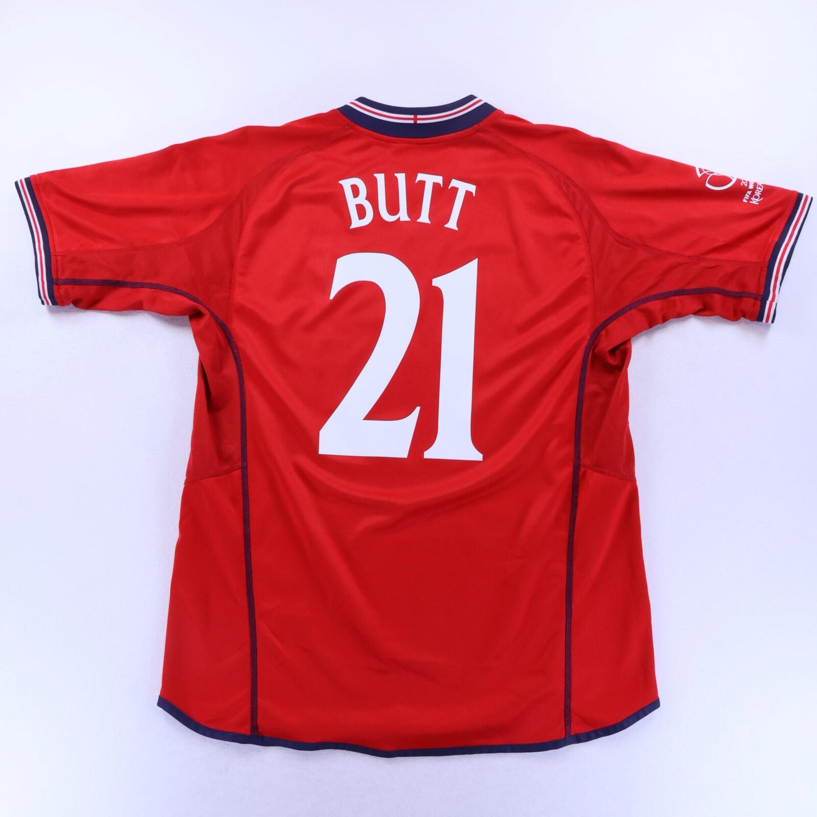 England Butt #21 2002/04 Away Shirt - Reversible - XL- FRONT