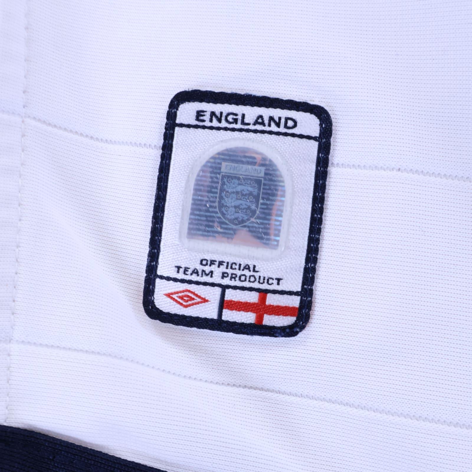 England Campbell #6 2003/05 Home Shirt - Reversible - L