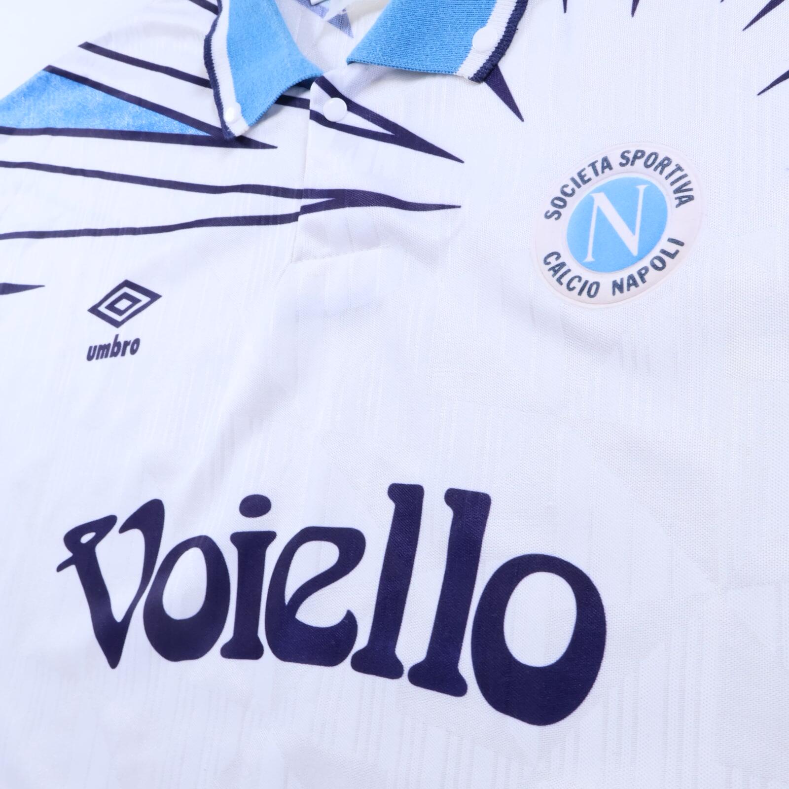 Napoli 1991/93 Away Shirt - XL- BACK
