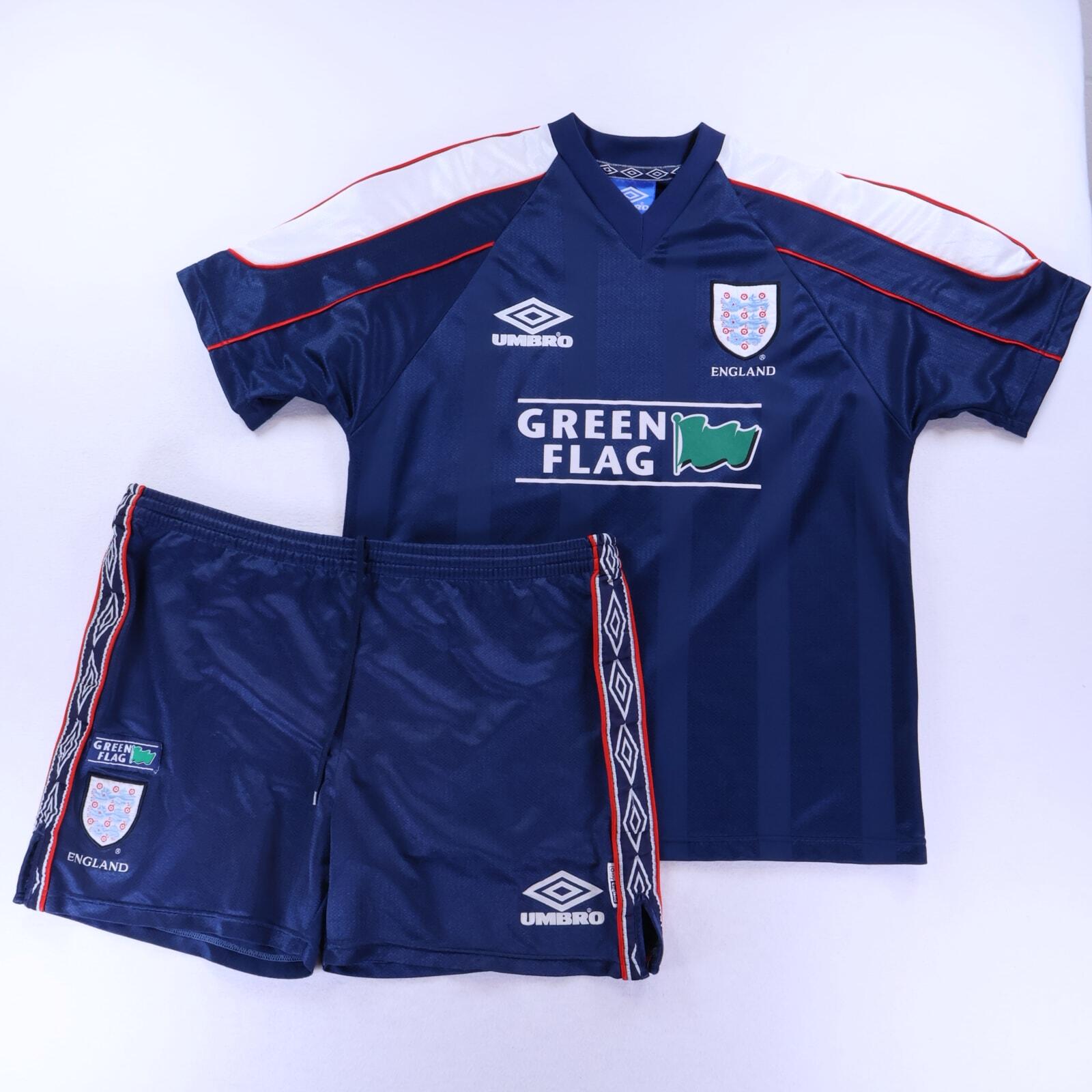 England 1996/98 Full Kit - L- FRONT