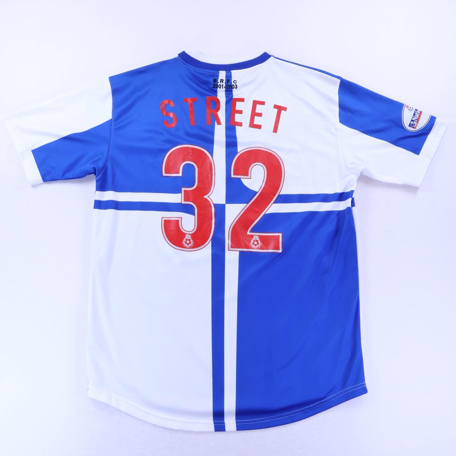 Bristol Rovers Street #32 2001/03 Home Shirt - L