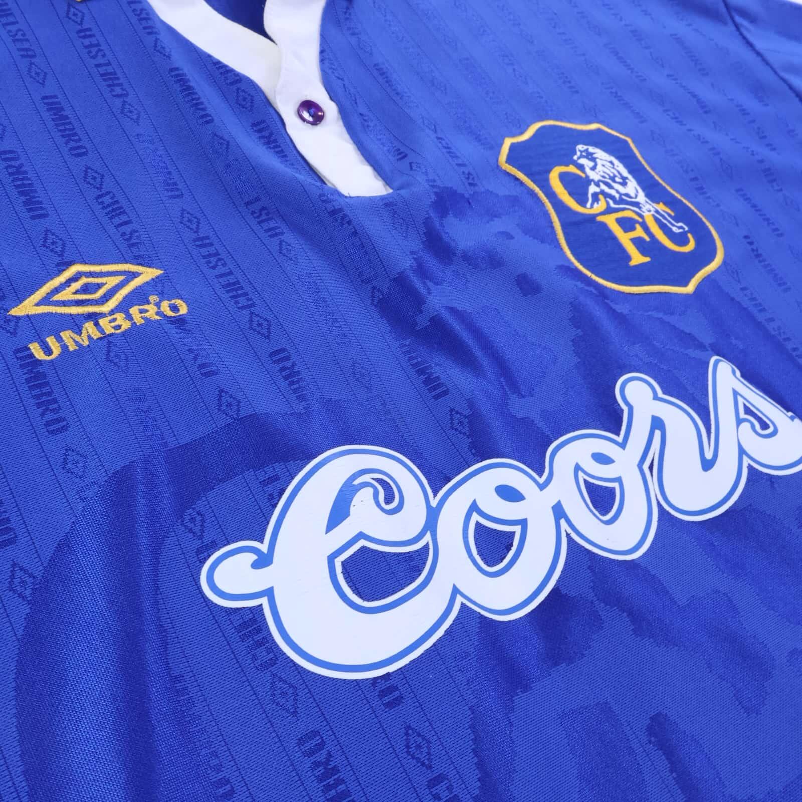 Chelsea Gullit #4 1995/97 Home Shirt - L