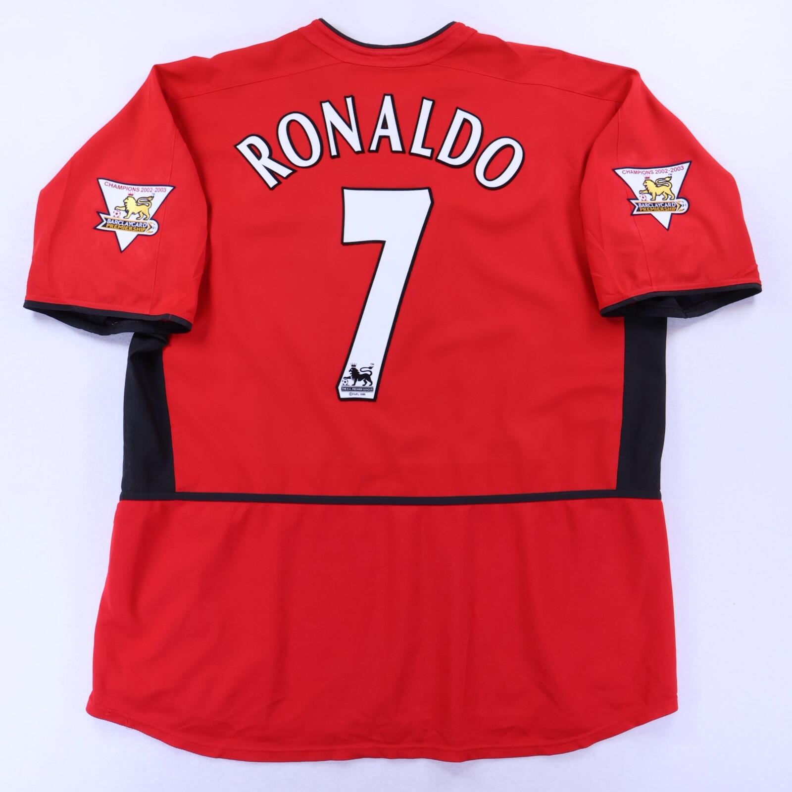 Manchester United Ronaldo #7 2002/04 Home Shirt - 2XL