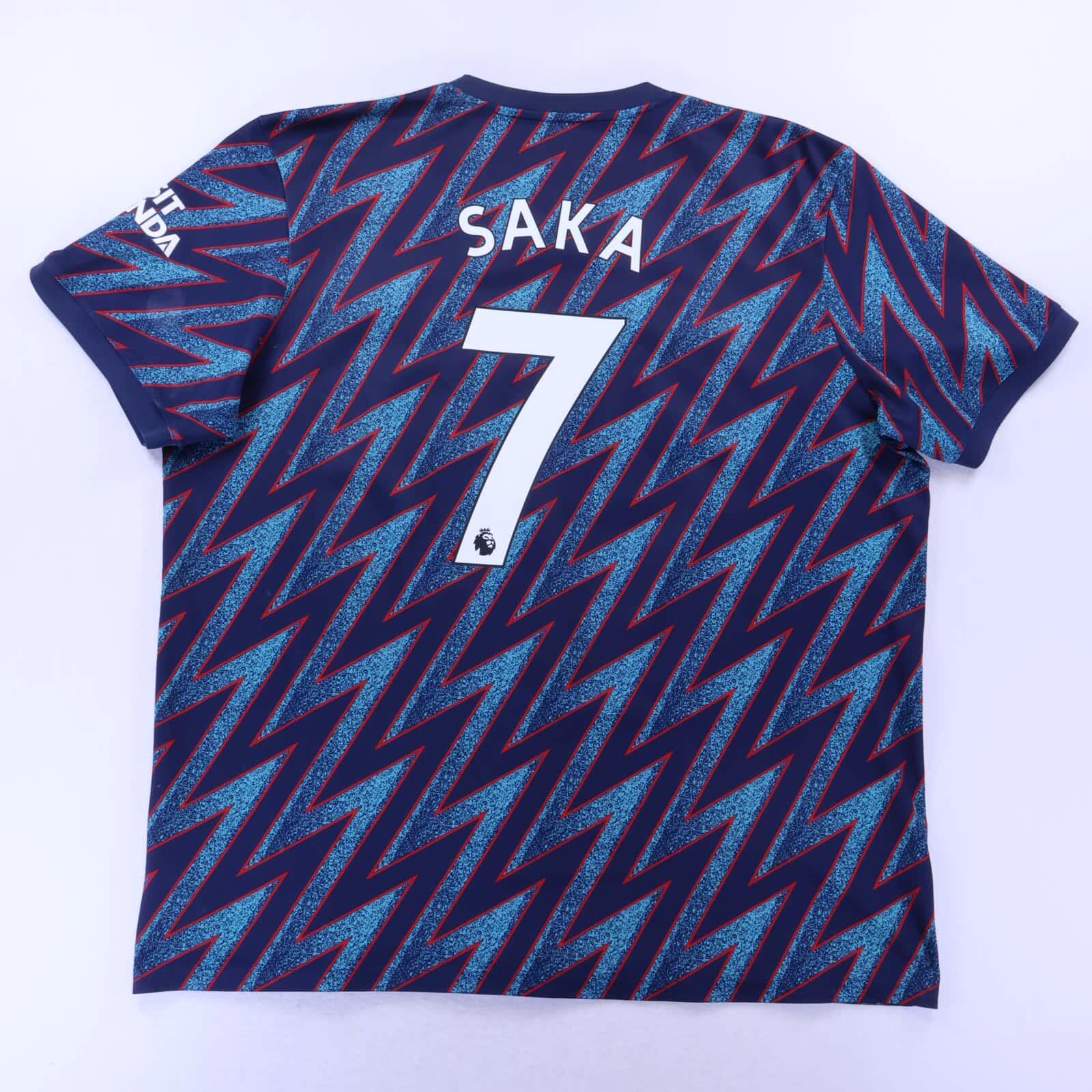 Arsenal Saka #7 2021/22 Third Shirt - 2XL