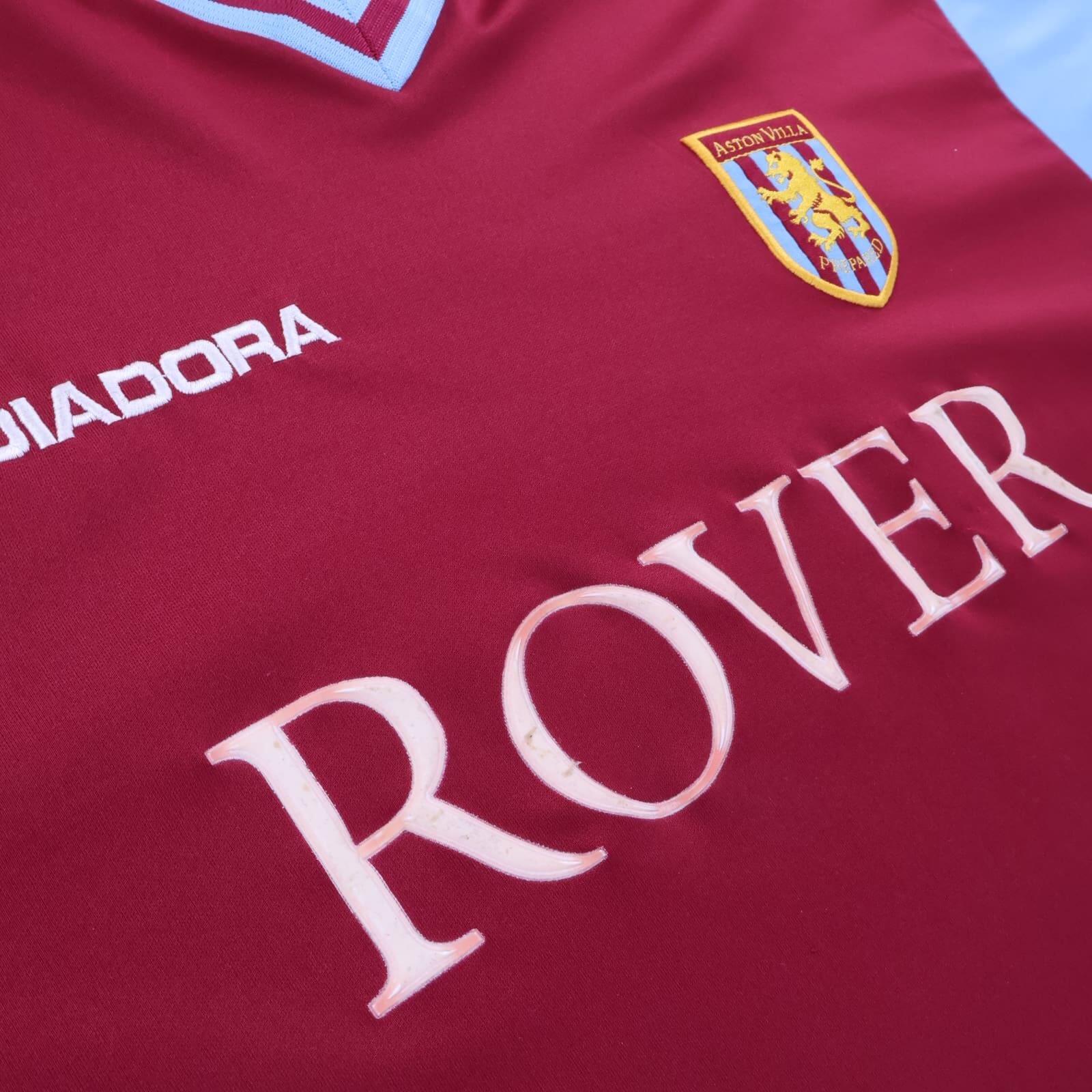 Aston Villa 2002/03 Home Shirt - Long Sleeve - L