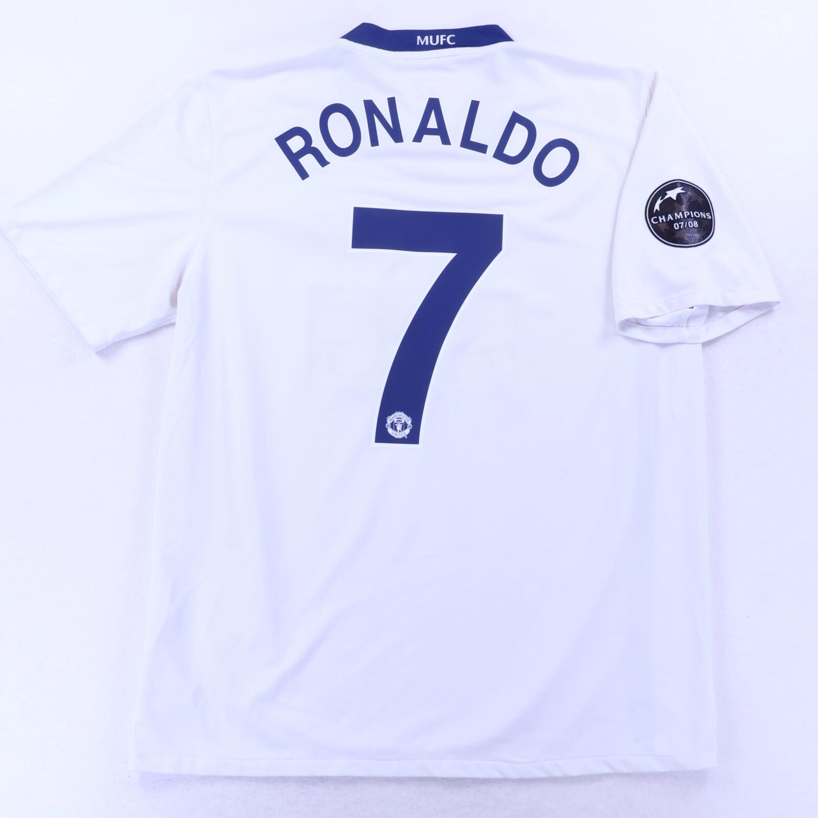 Manchester United Ronaldo #7 2008/09 Away Shirt - L