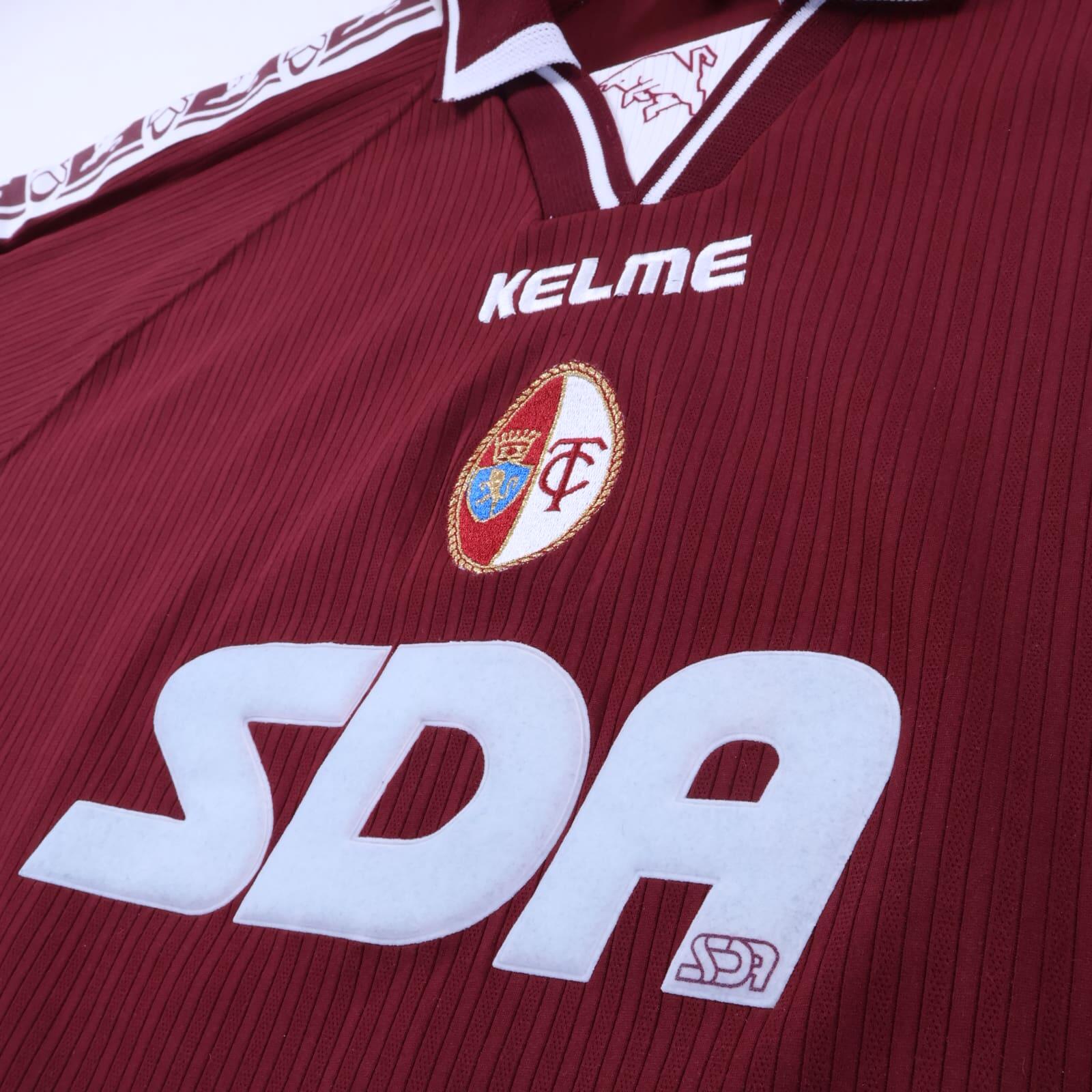 Torino F.C 1999/00 Home Shirt - Long Sleeve - XL