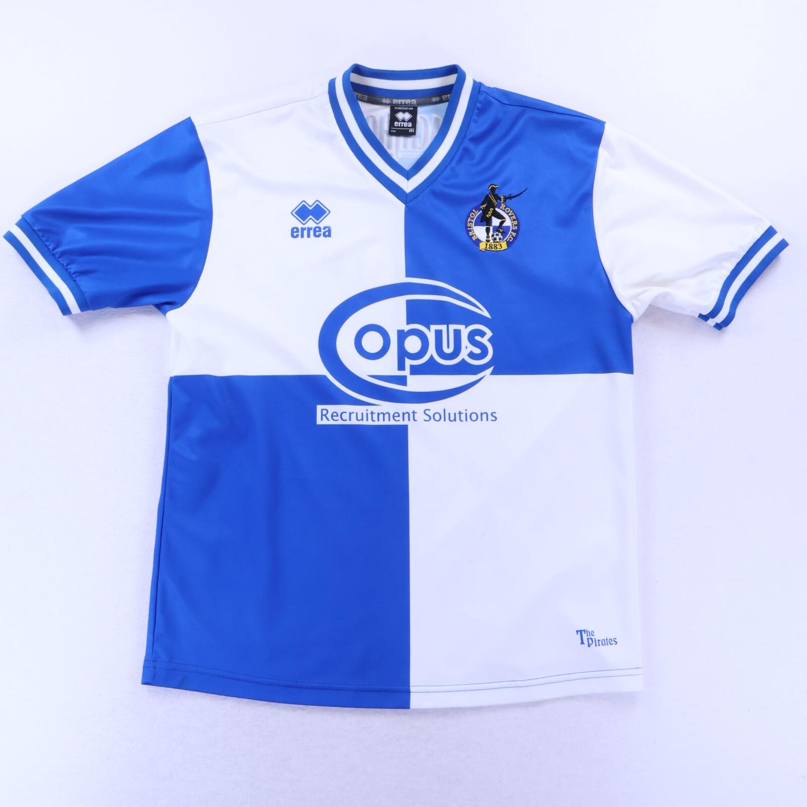 Bristol Rovers Woodards #4 2010/11 Home Shirt - M