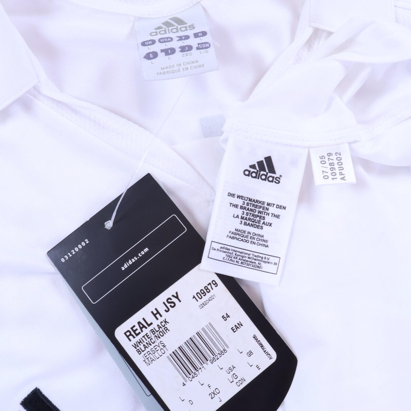 *NWT* Real Madrid Beckham #23 2005/06 Home Shirt - L