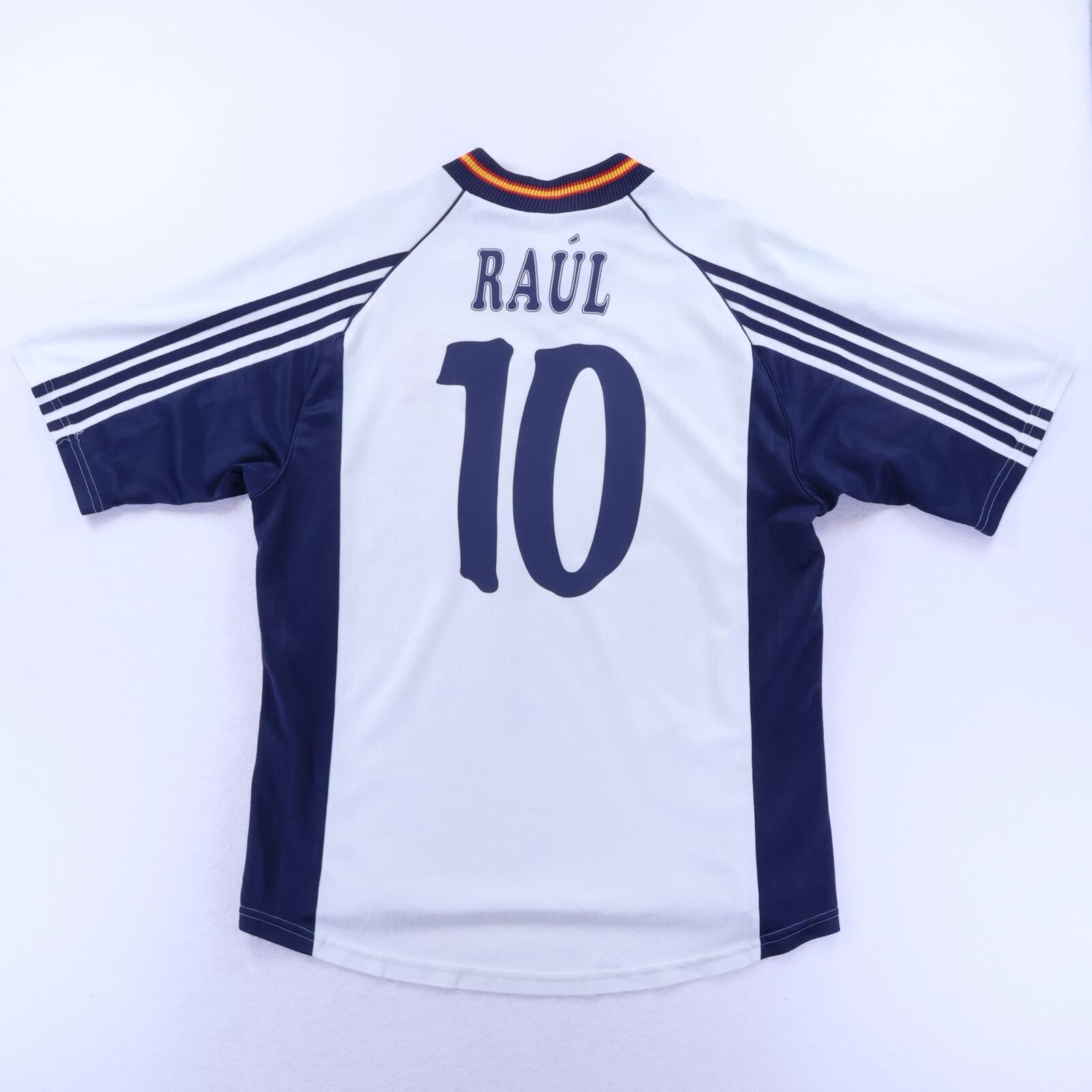 Spain Raul #10 1998/99 Away Shirt - L