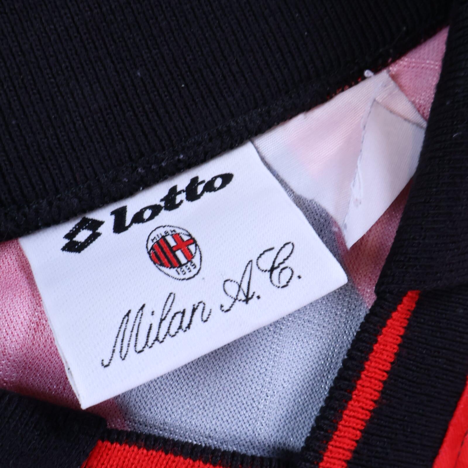 Ac Milan Baggio #18 1995/96 Home Shirt - Long Sleeve - XL