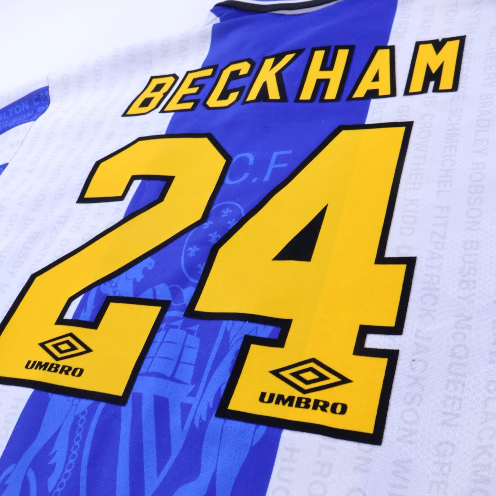 Manchester United Beckham #24 1994/96 Third Shirt - M