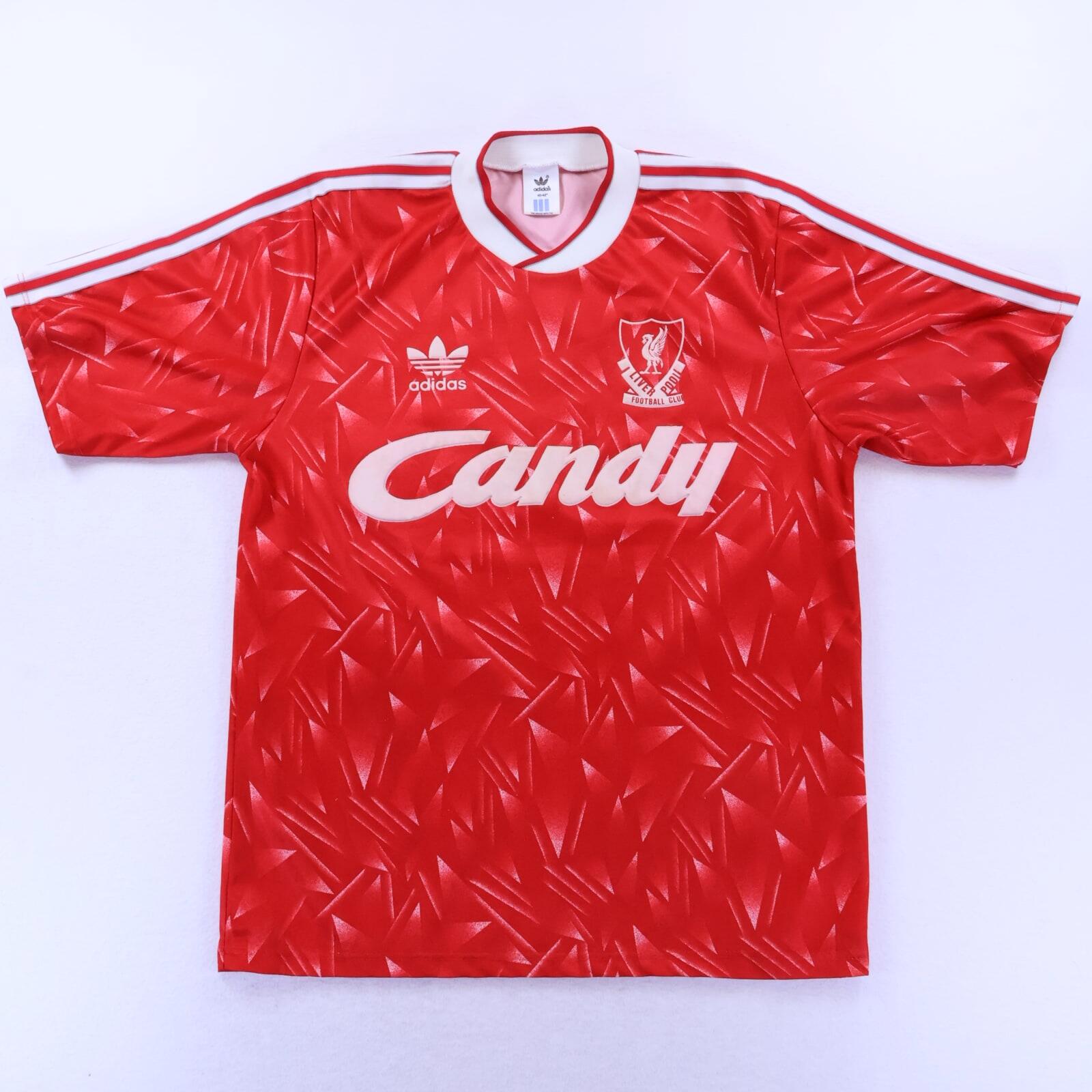 Liverpool F.C 1989/91 Home Shirt - L