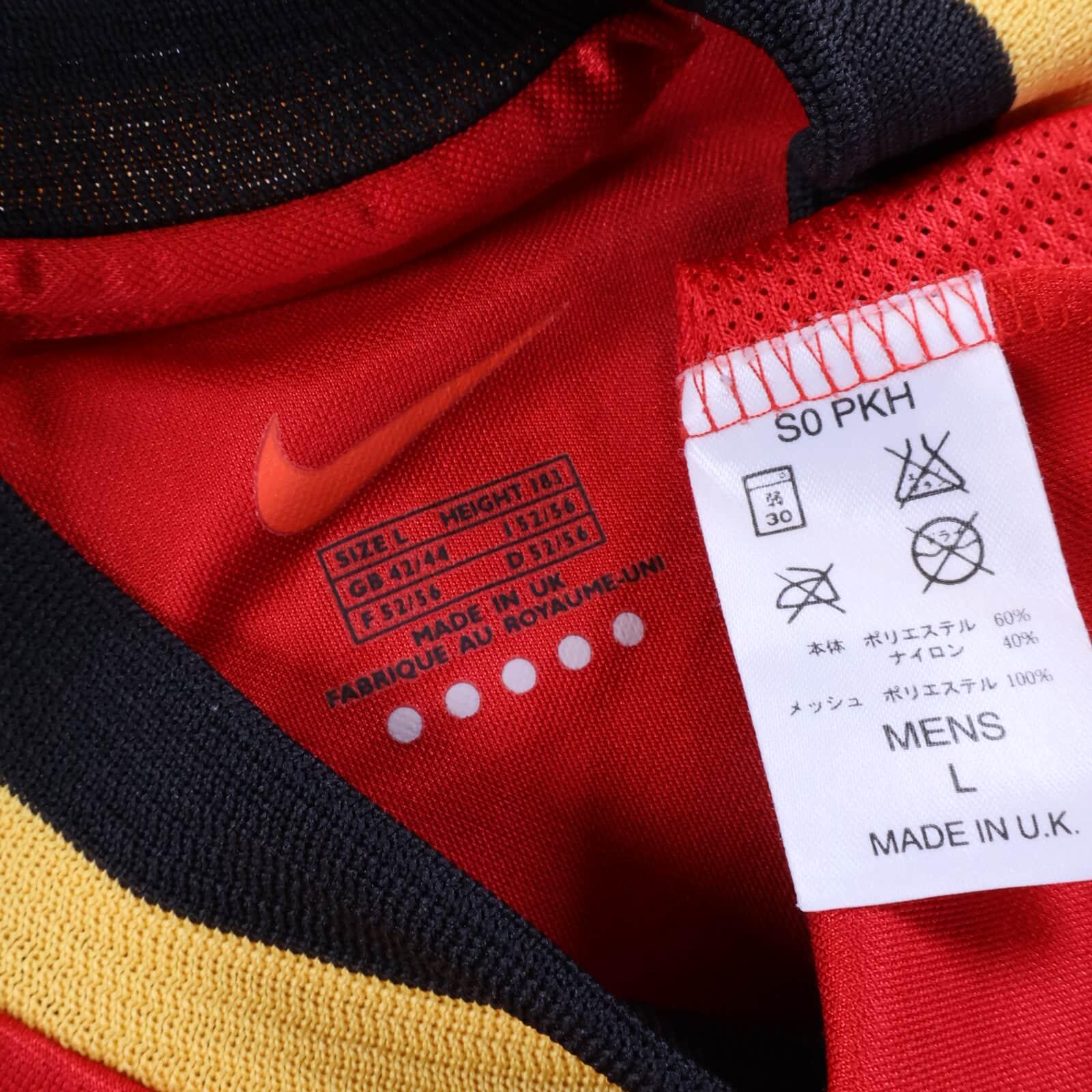 Belgium 2000/02 Home Shirt - L