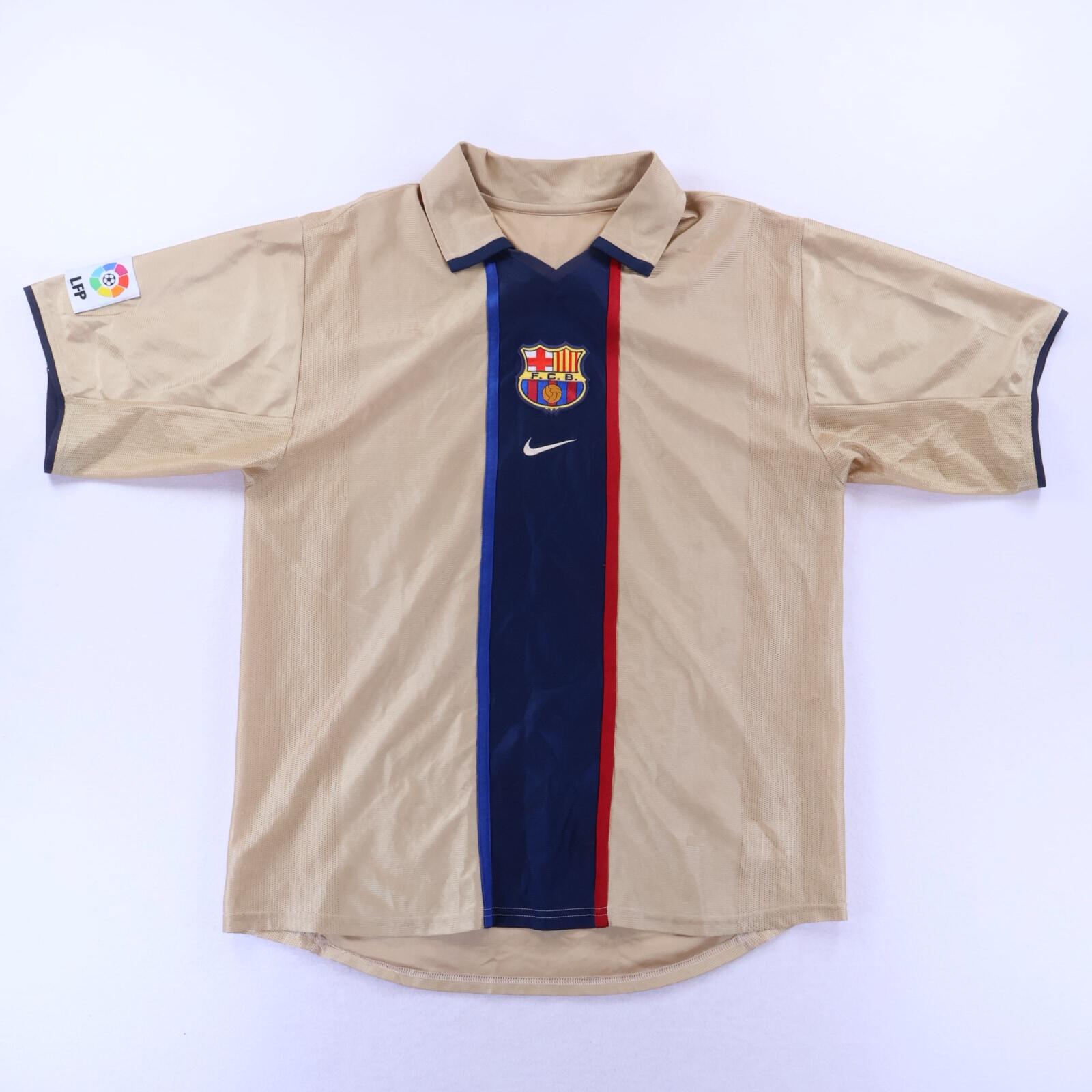 Barcelona Rivaldo #10 2001/03 Away Shirt - L