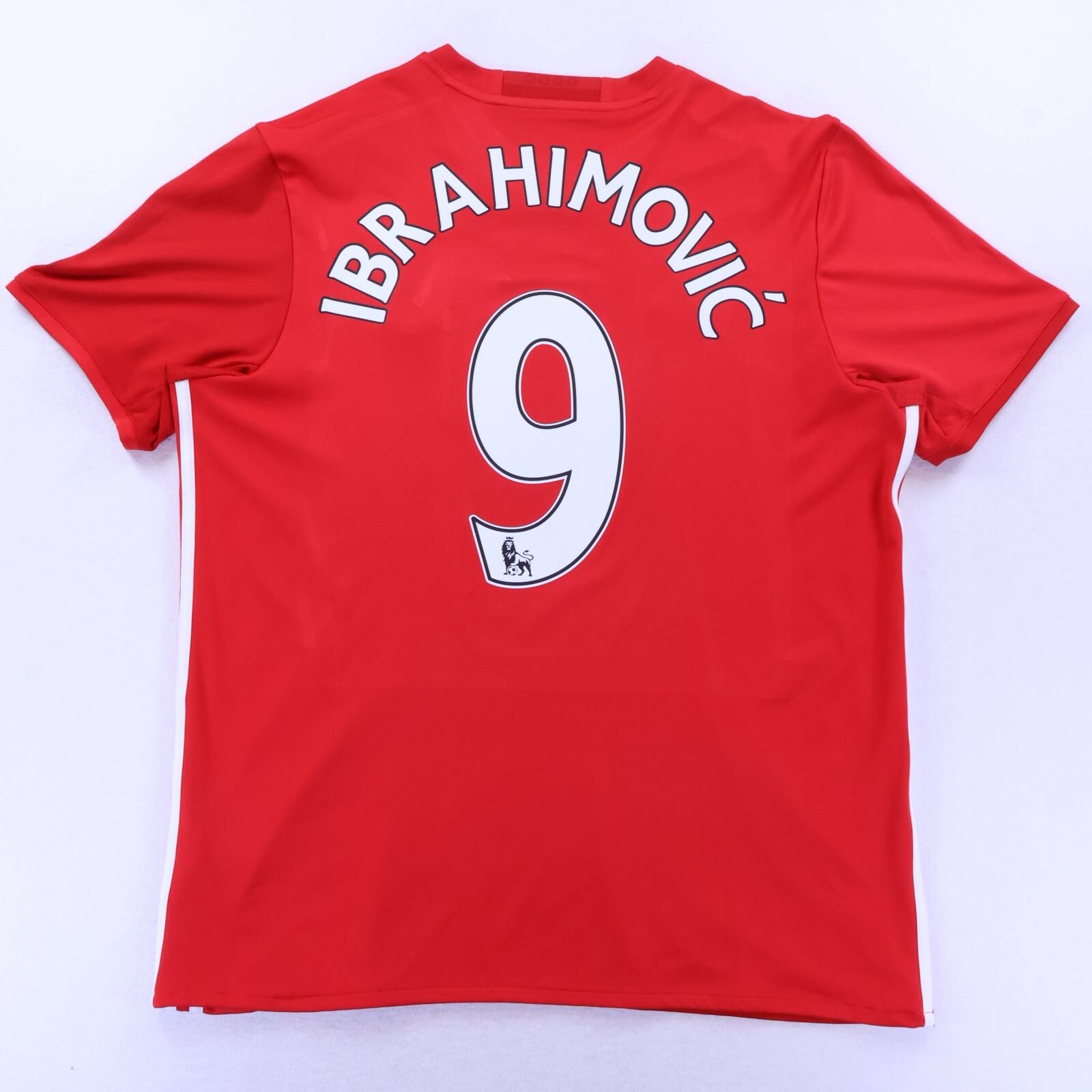 Manchester United Ibrahimović #9 2016/17 Home Shirt - XL