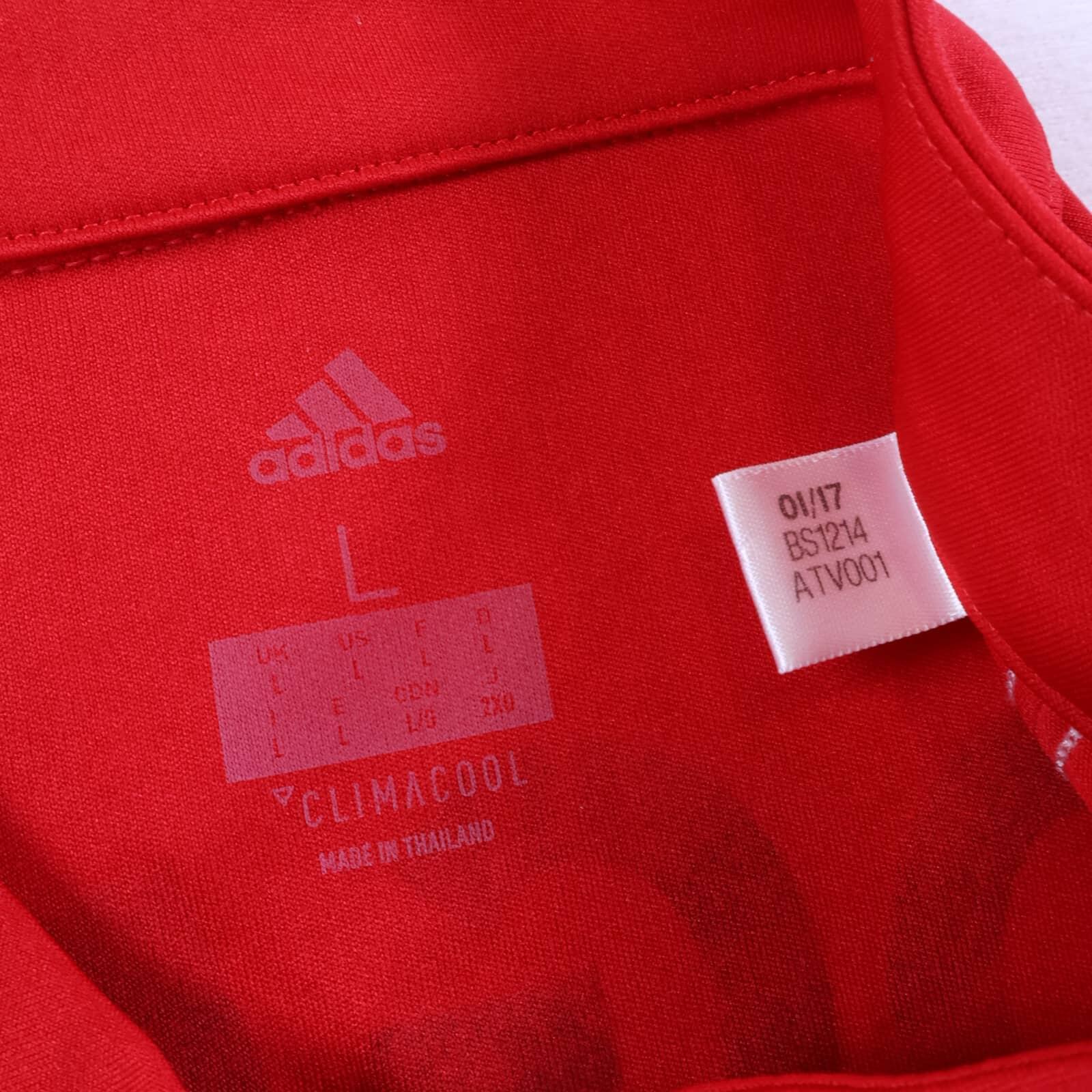 Manchester United Pogba #6 2017/18 Home Shirt - L