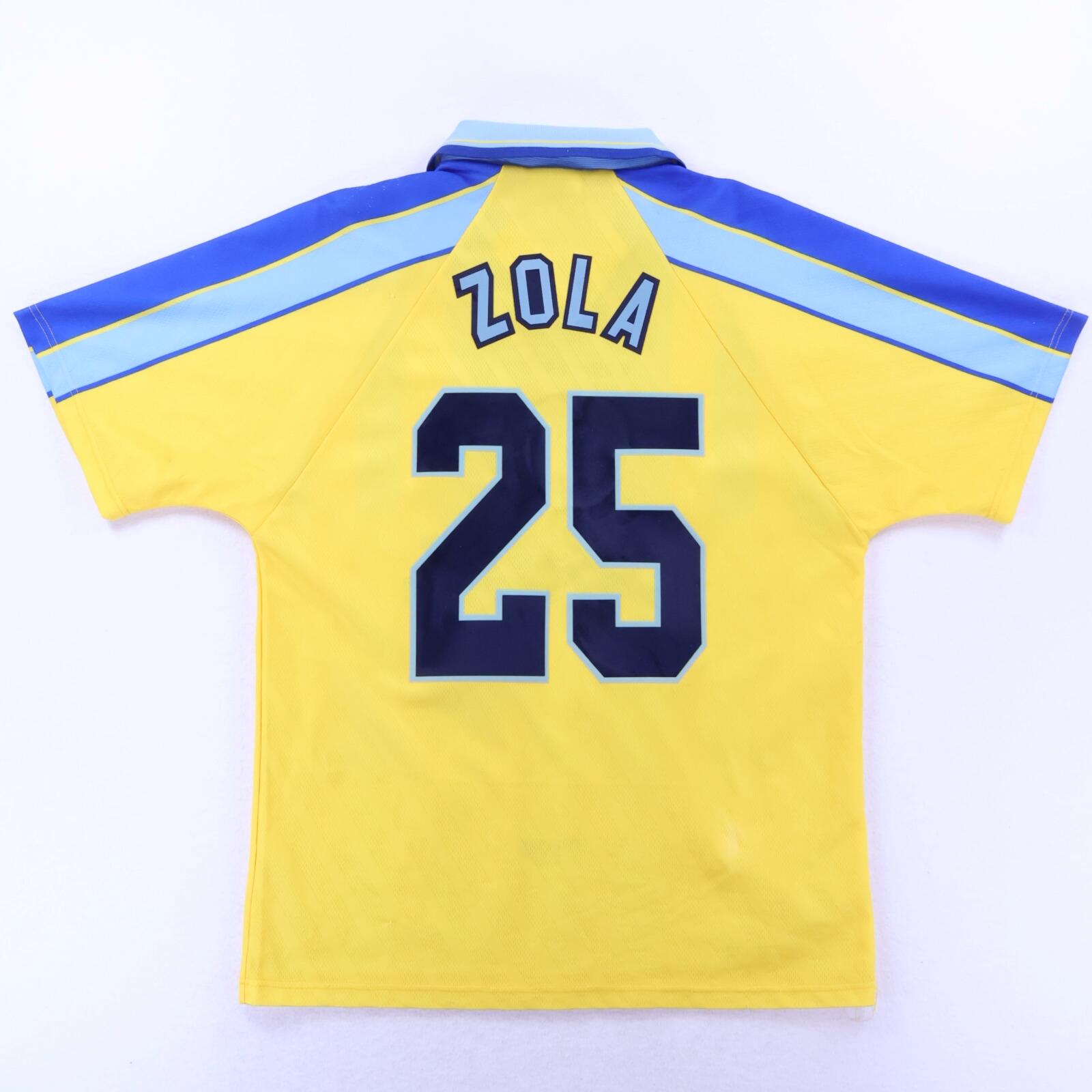 Chelsea Zola #25 1996/97 Away Shirt - M