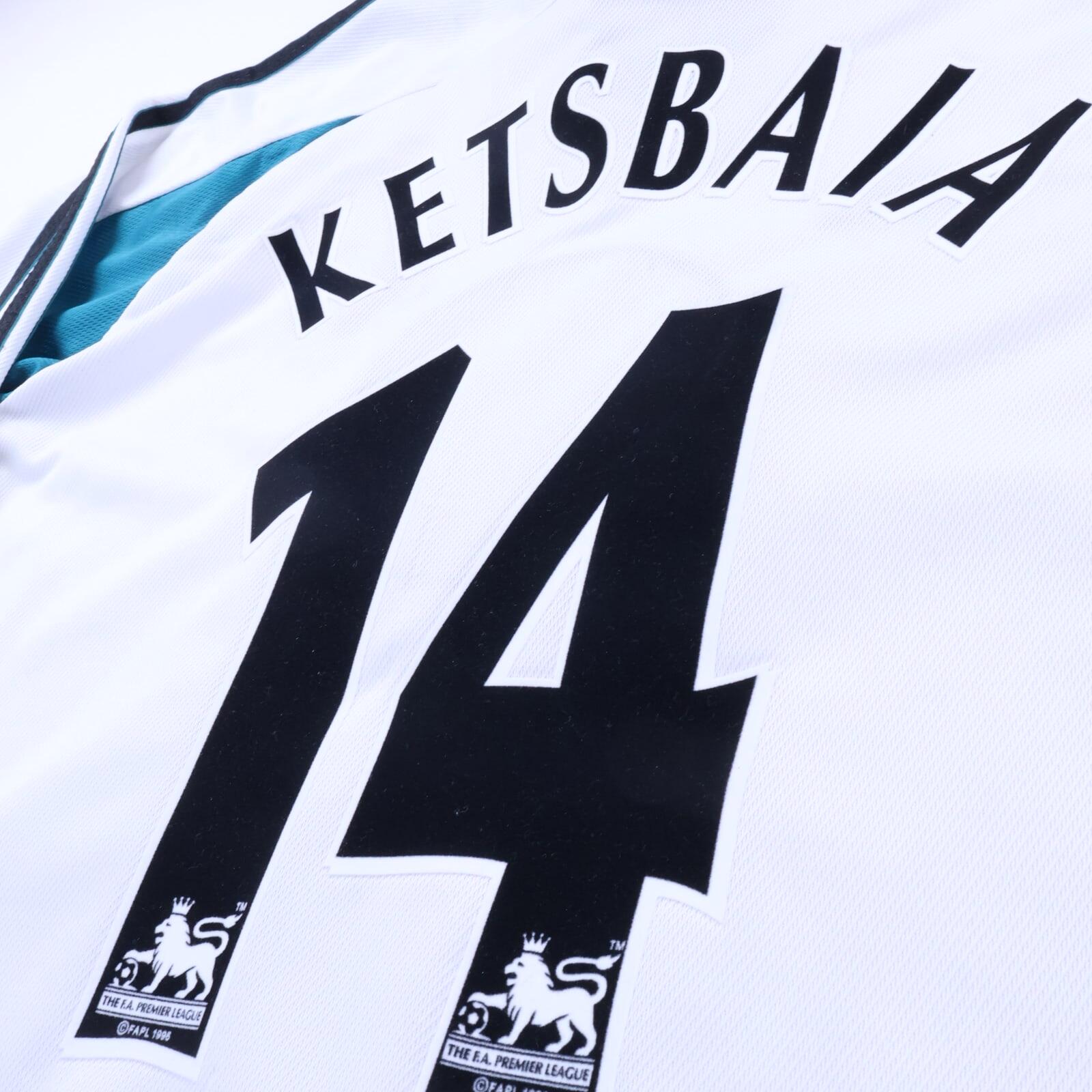 Newcastle United Ketsbaia #14 1999/00 Away Shirt - Long Sleeve - L