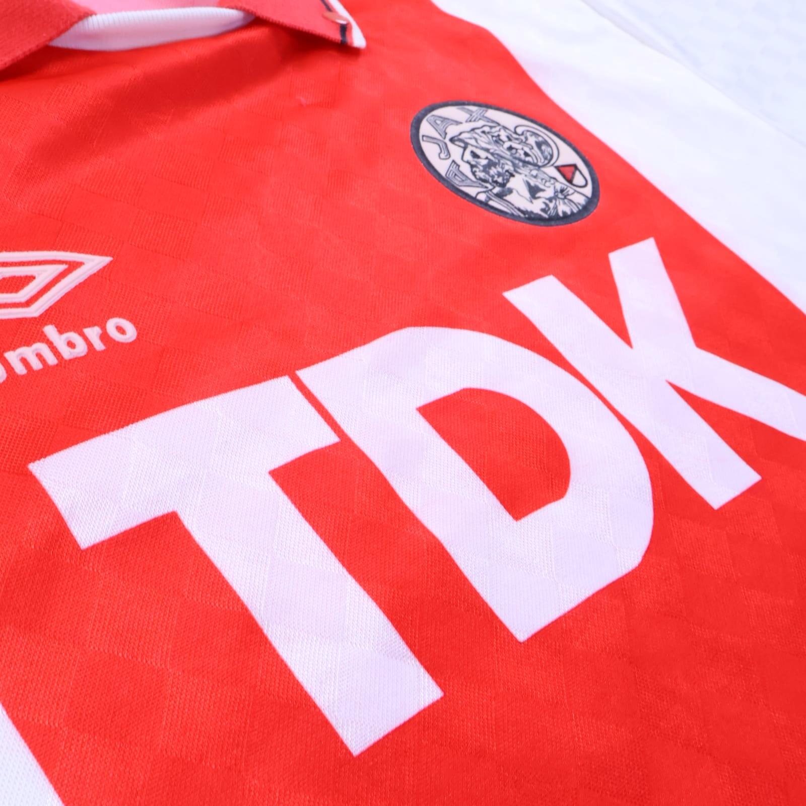Ajax 1989/90 Home Shirt - M