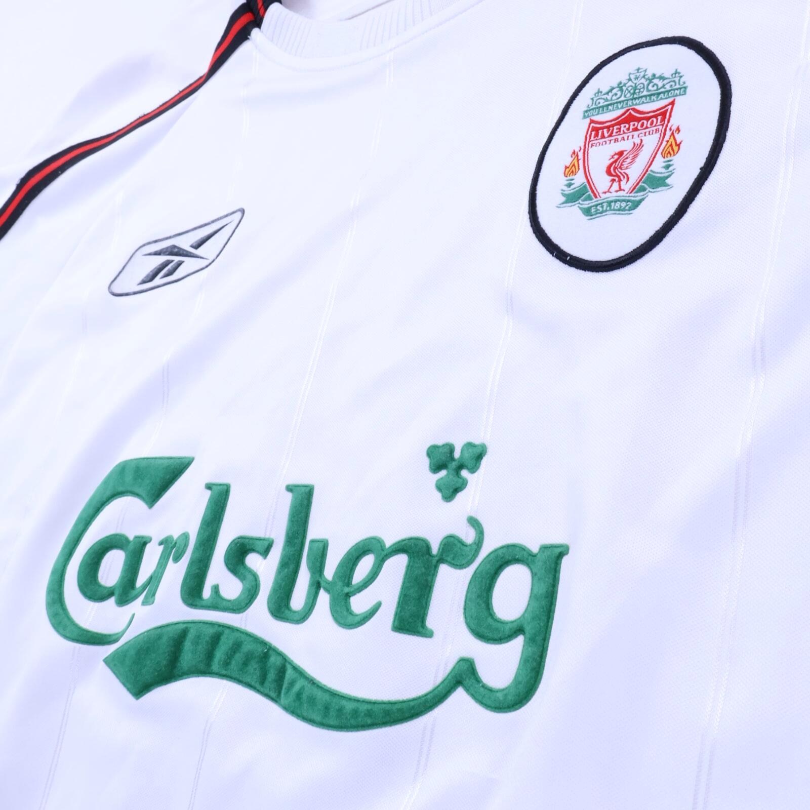 Liverpool F.C Gerrard #17 2003/04 Away Shirt - Long Sleeve - M
