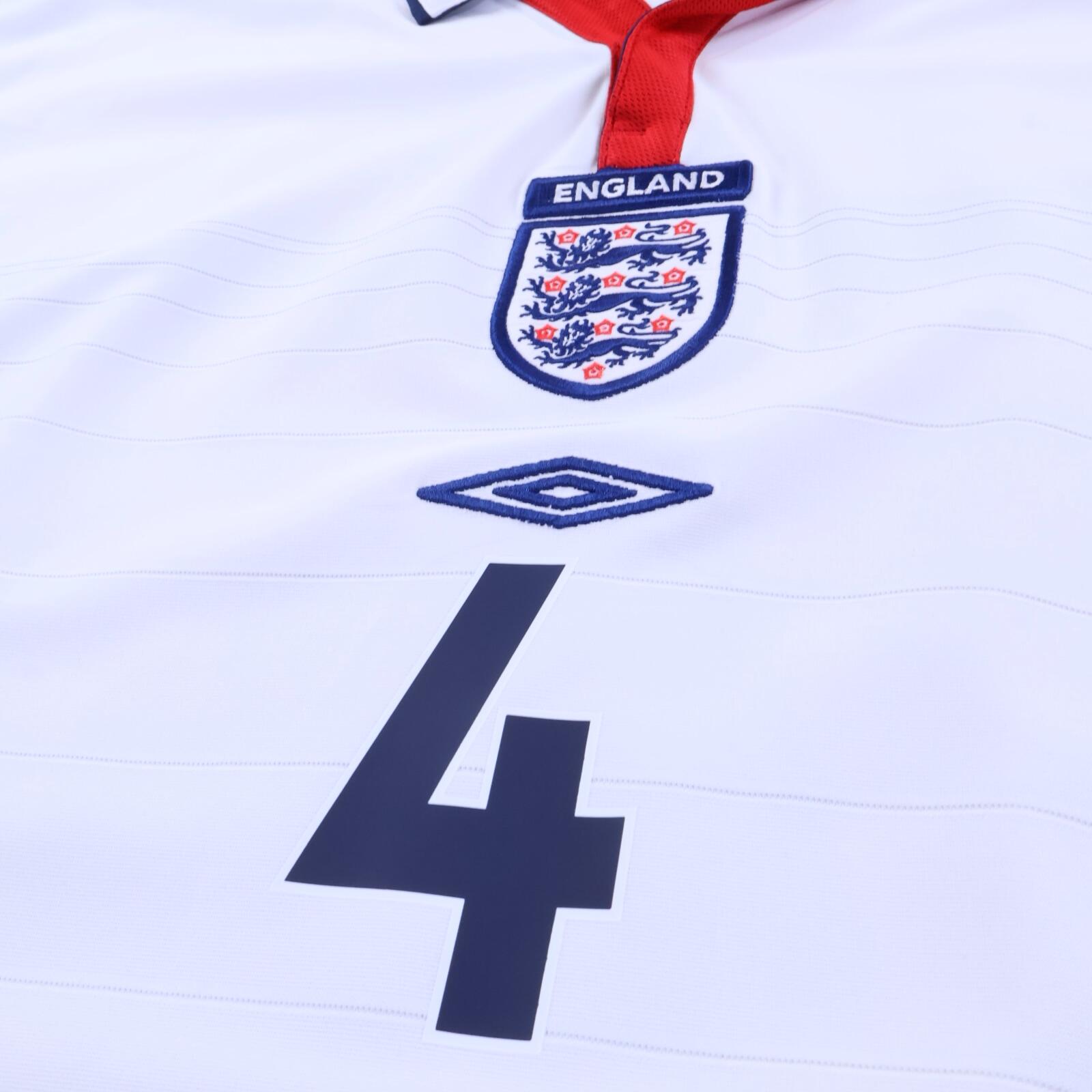 England Gerrard #4 2003/05 Home Shirt - Reversible - 2XL