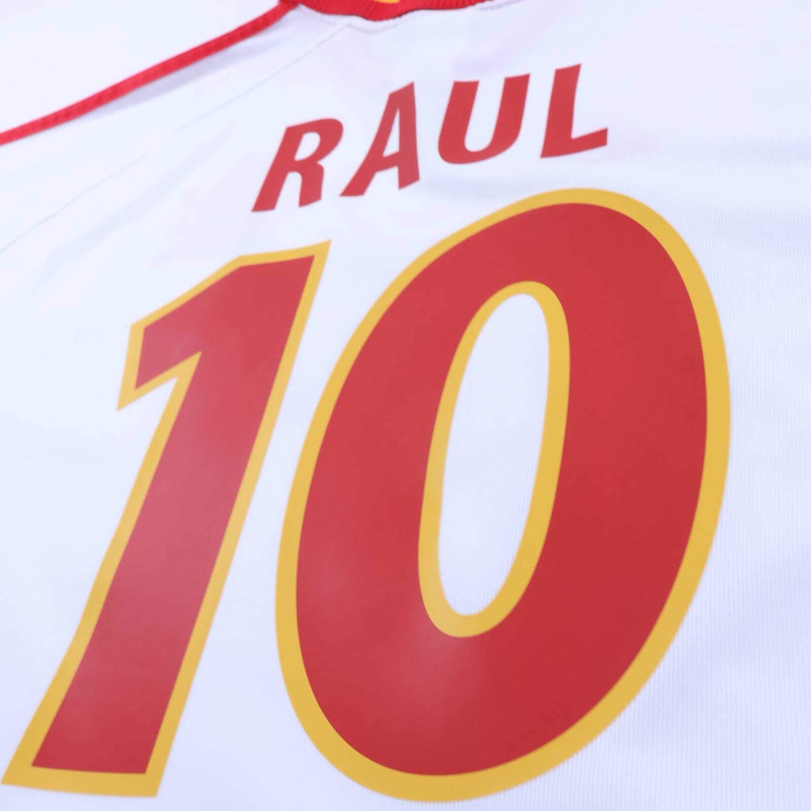 Spain Raul #10 2000/02 Third Shirt - L