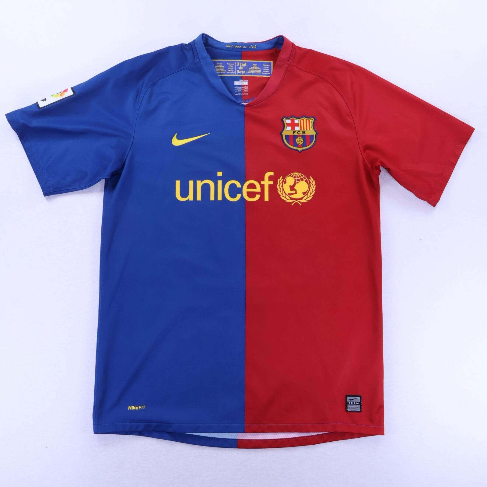 Barcelona A. Iniesta #8 2008/09 Home Shirt - M