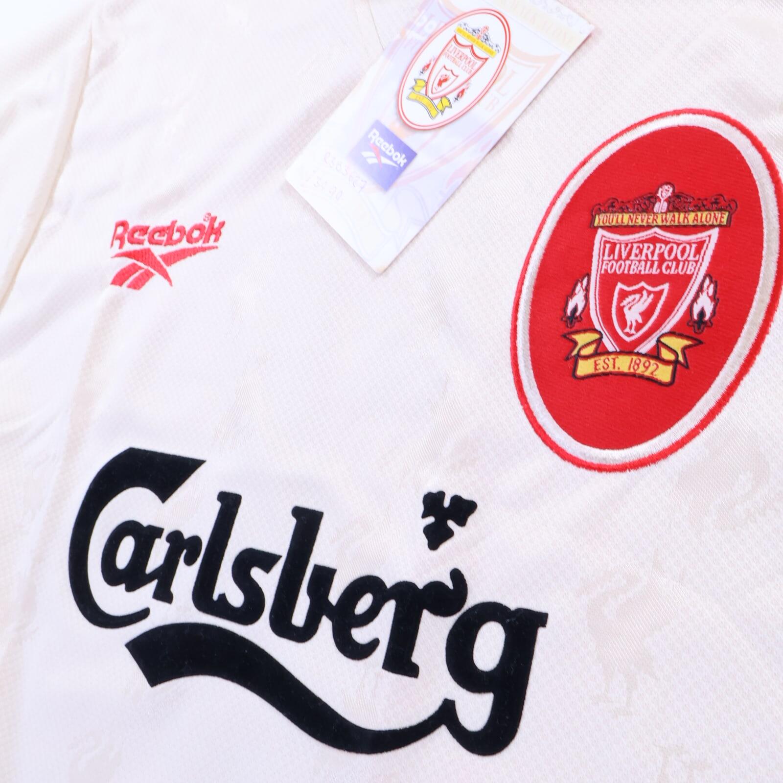 *NWT* Liverpool F.C Mcmanaman #7 1996/97 Away Shirt - S