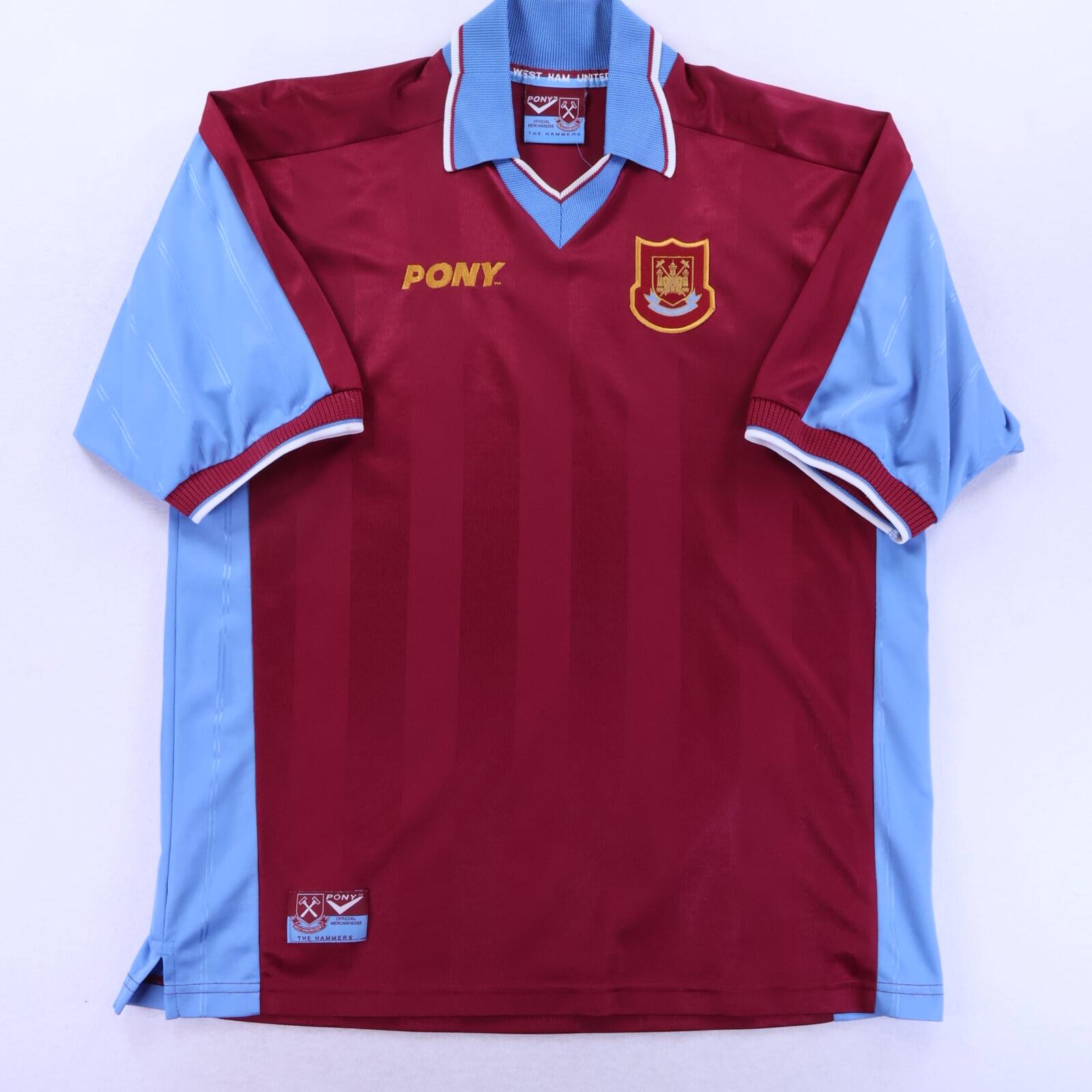 West Ham United 1997/98 Home Shirt - XL