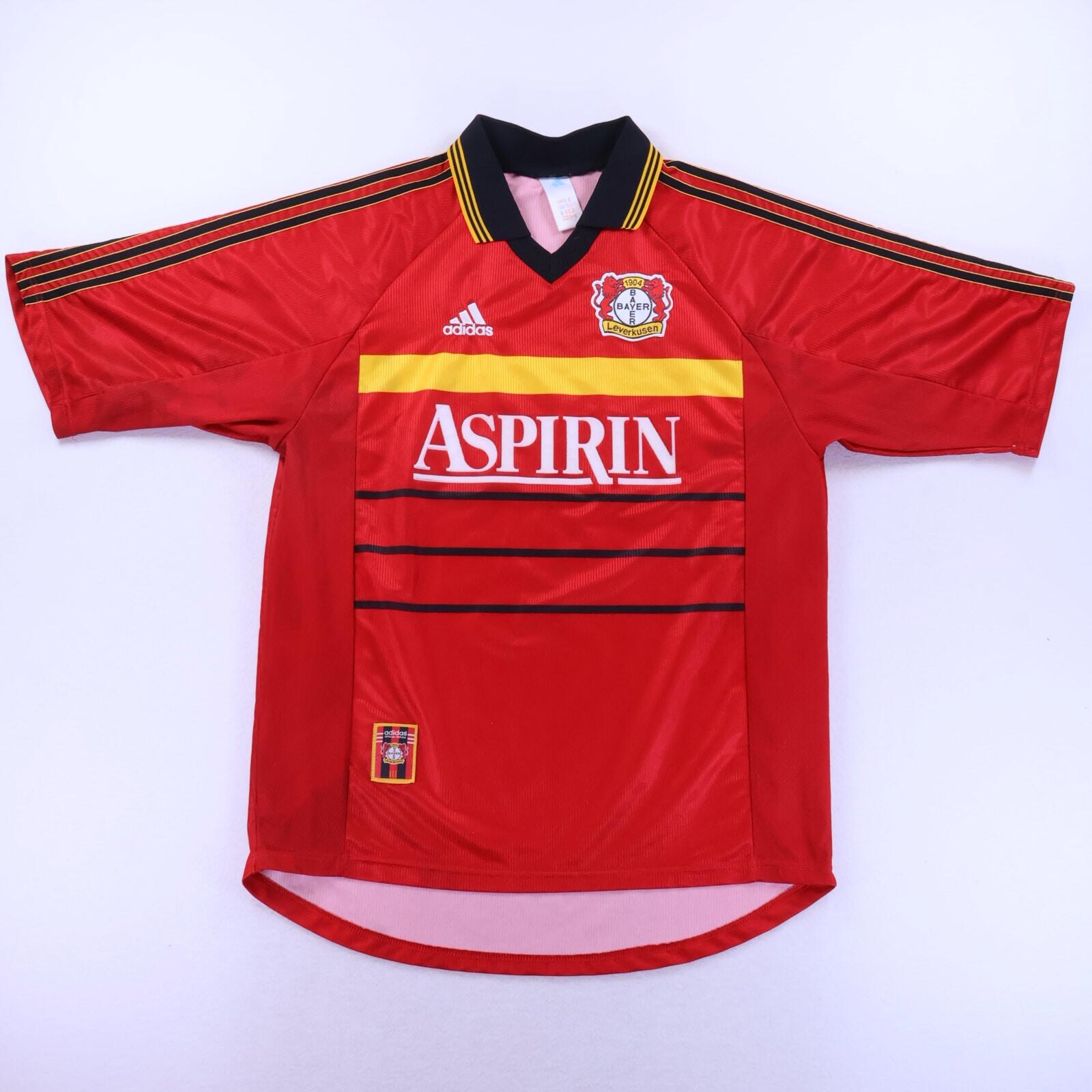 Bayer Leverkusen 1998/99 Home Shirt - L