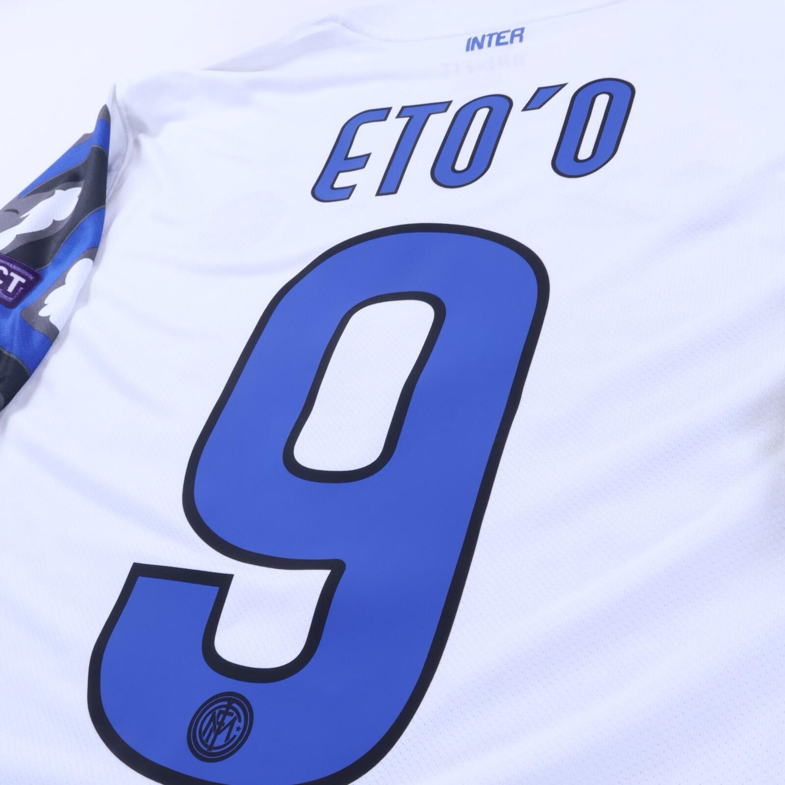 Inter Milan Eto'O #9 2010/11 Away Shirt - L