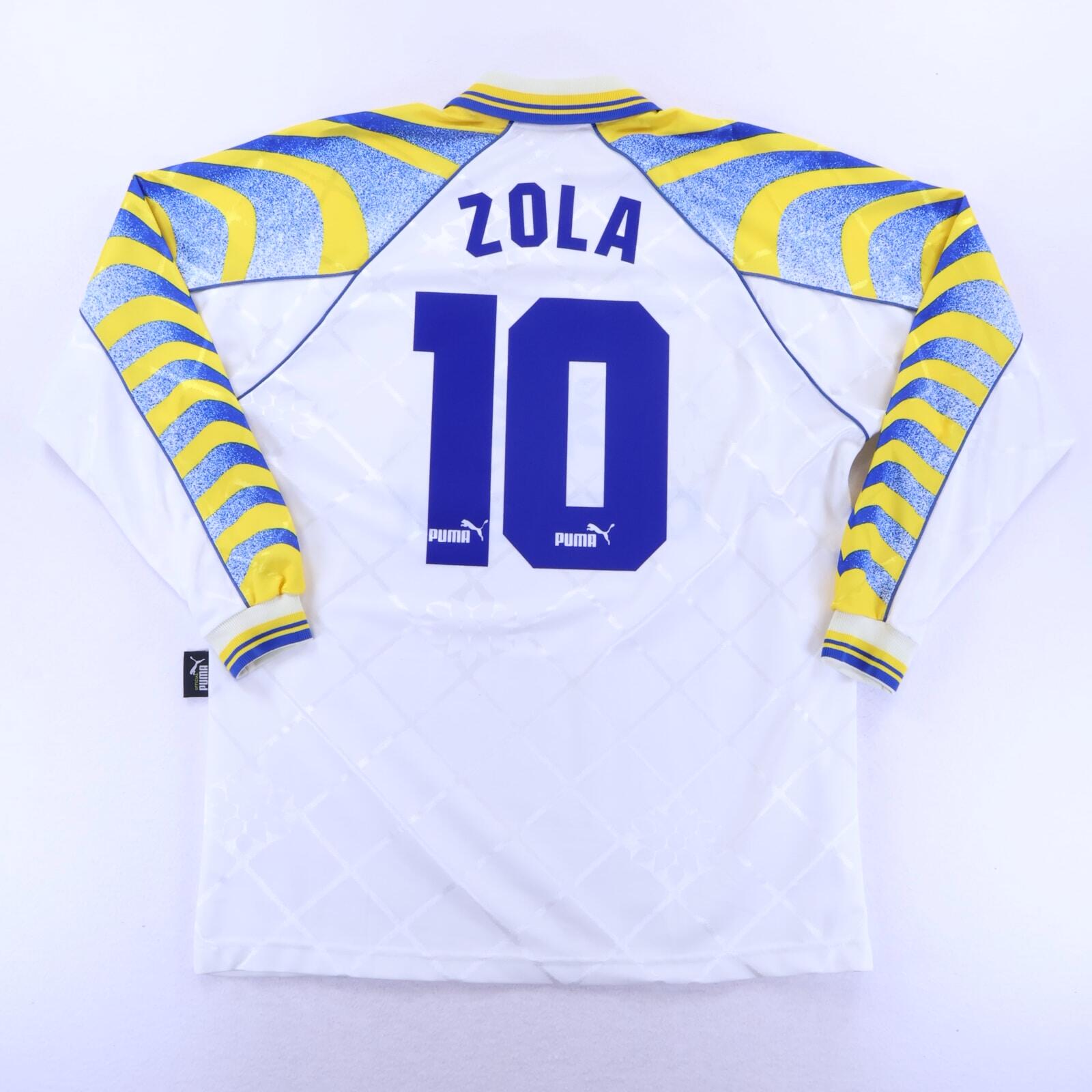 Parma Zola #10 1995/97 Home Shirt - XL
