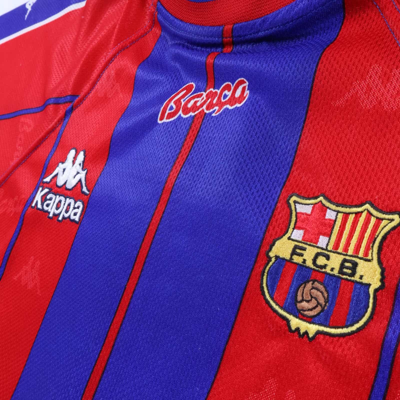 Barcelona Guardiola #4 1997/98 Home Shirt - XL