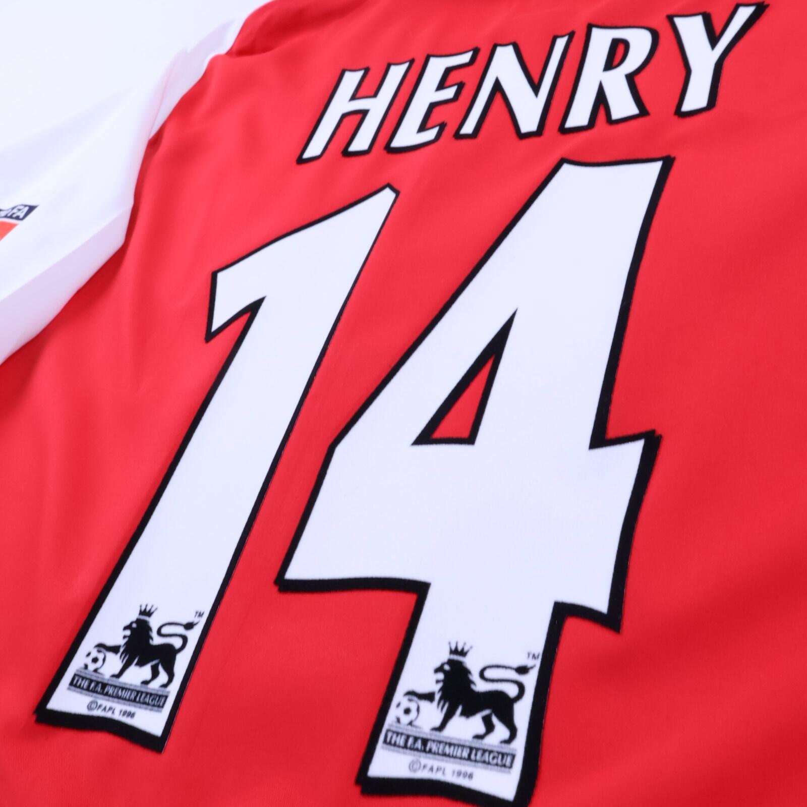 Arsenal Henry #14 2004/05 Fa Cup Home Shirt - M