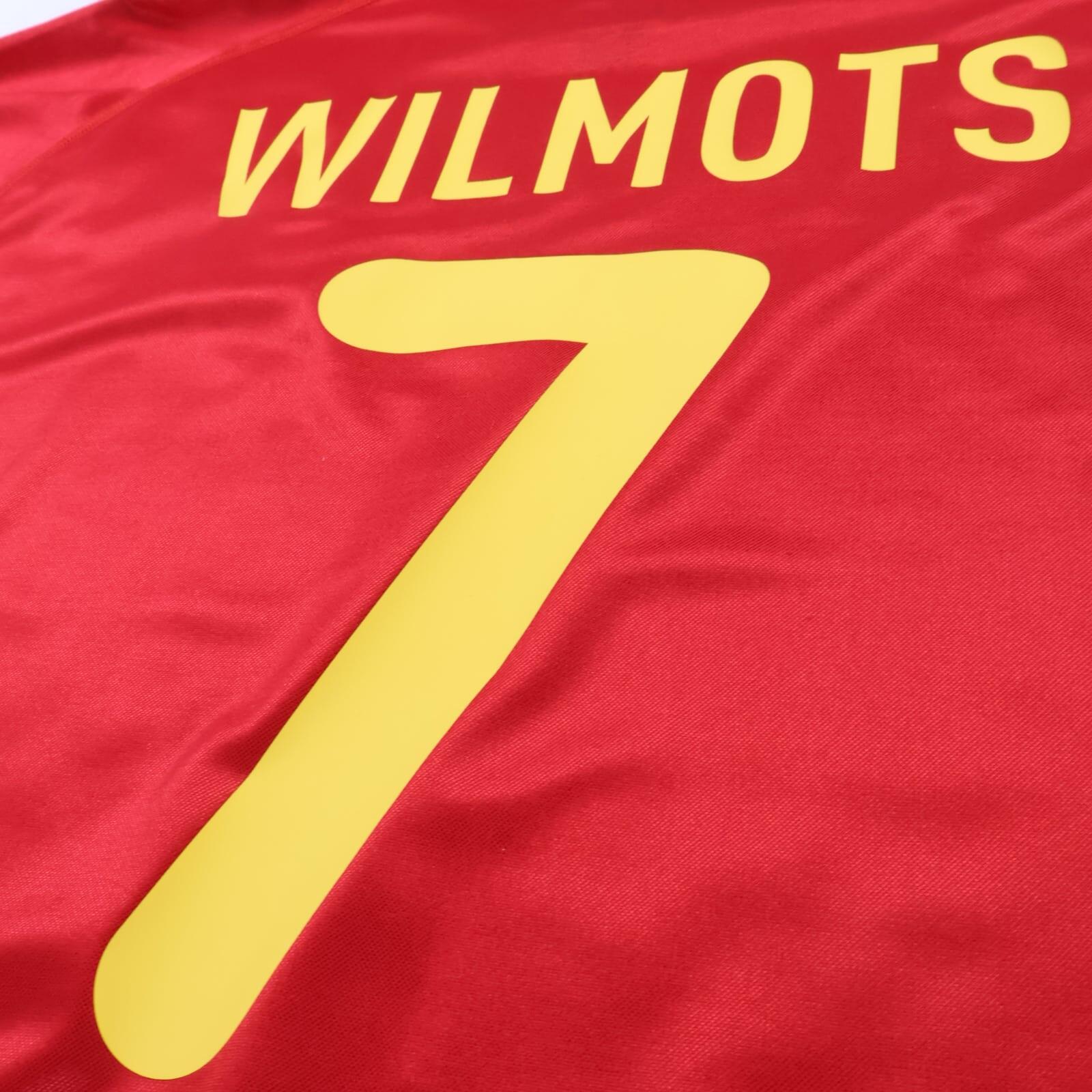Belgium Wilmots #7 2000/02 Home Shirt - Long Sleeve - XL