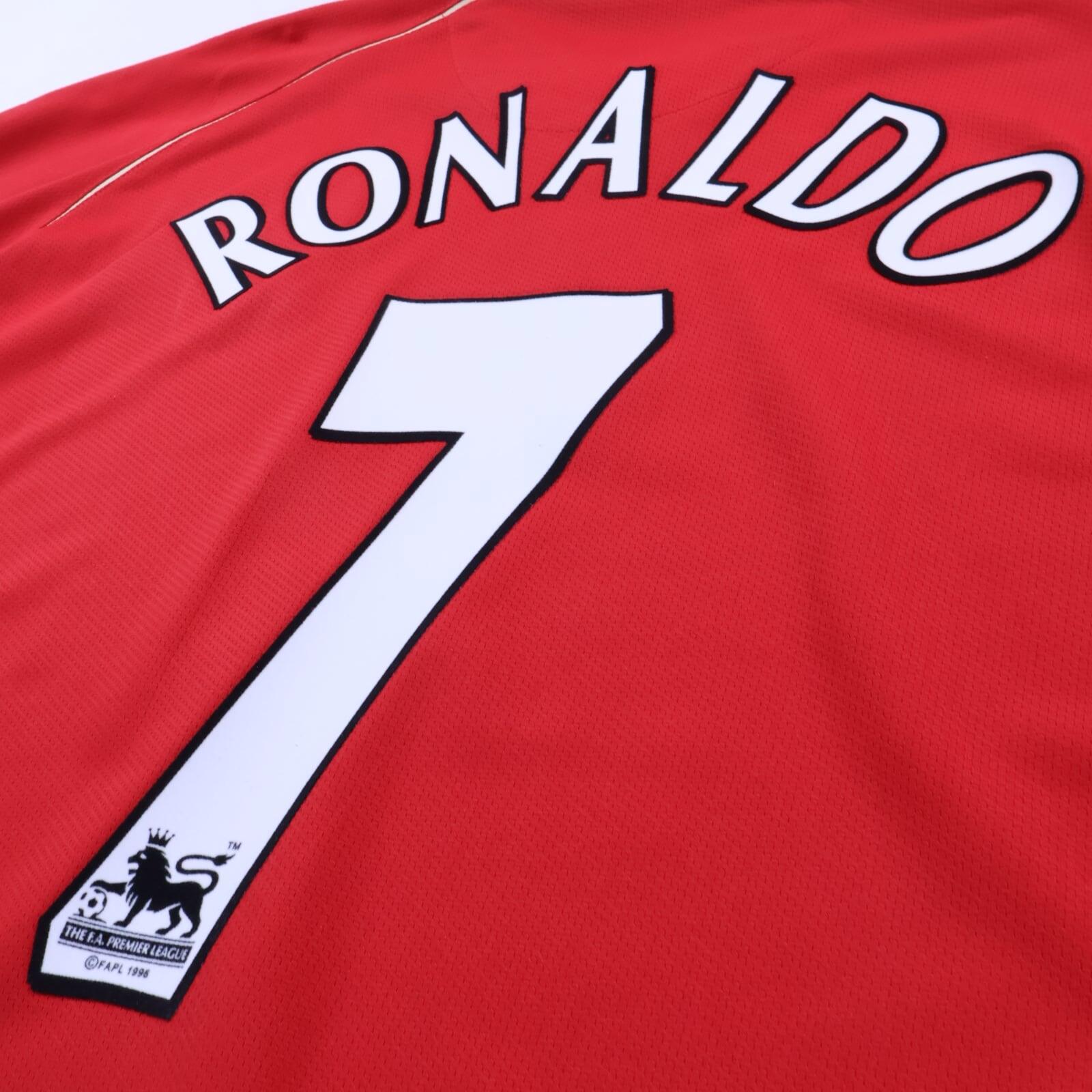 Manchester United Ronaldo #7 2006/07 Home Shirt - XL