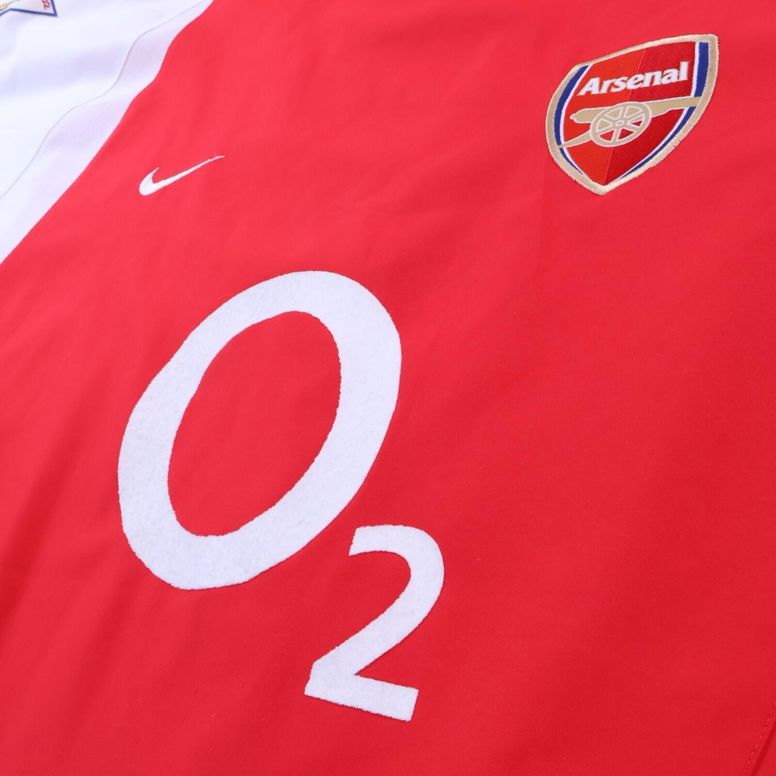 Arsenal Pires #7 2002/04 Home Shirt - XL