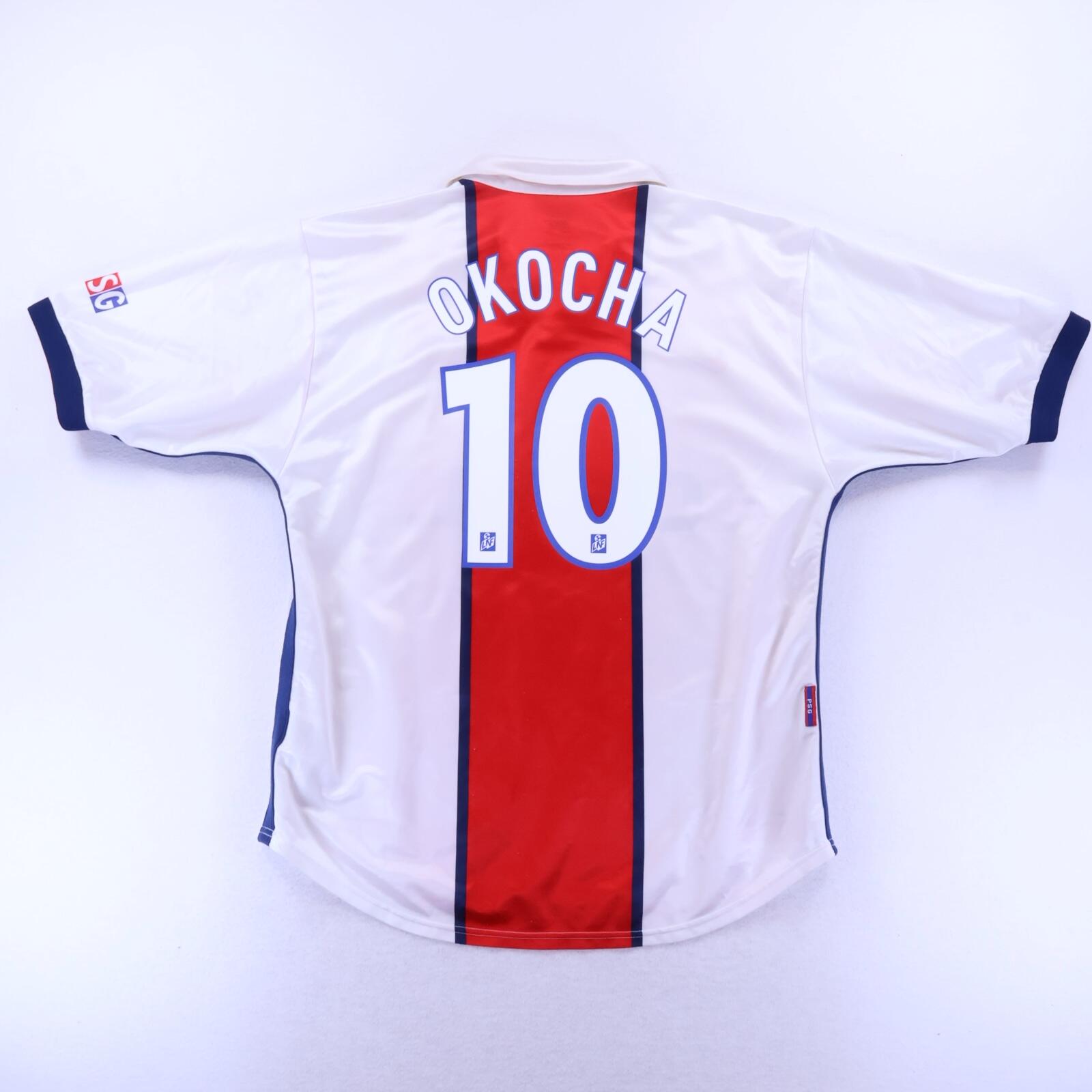 Paris Saint-Germain F.C Okocha #10 1995/96 Away Shirt - L