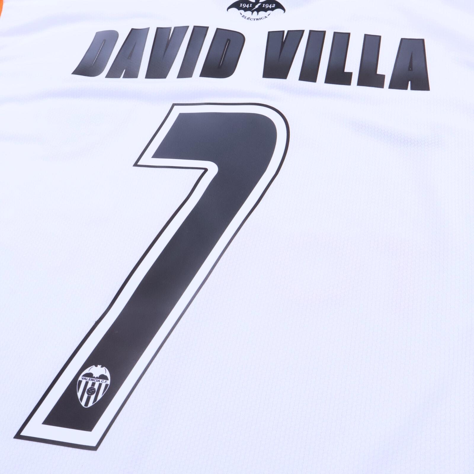 *NWT* Valencia Cf David Villa #7 2007/08 Home Shirt - XL